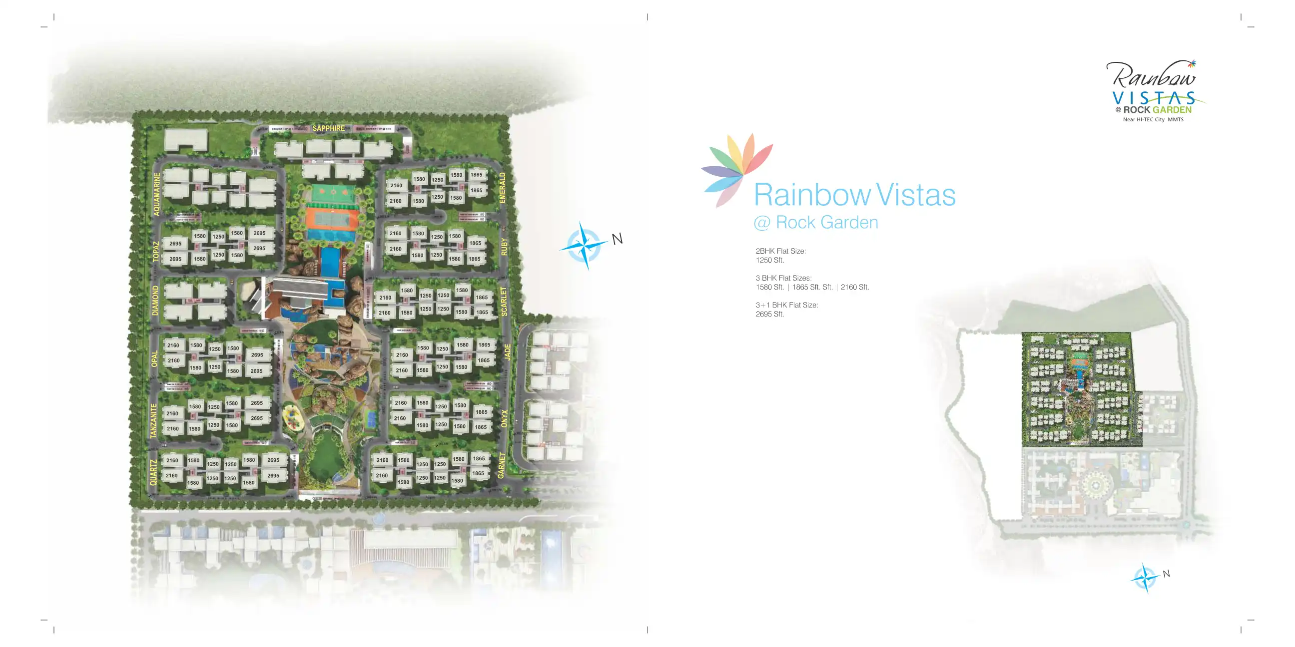 Rainbow City Floor Plans & Layout