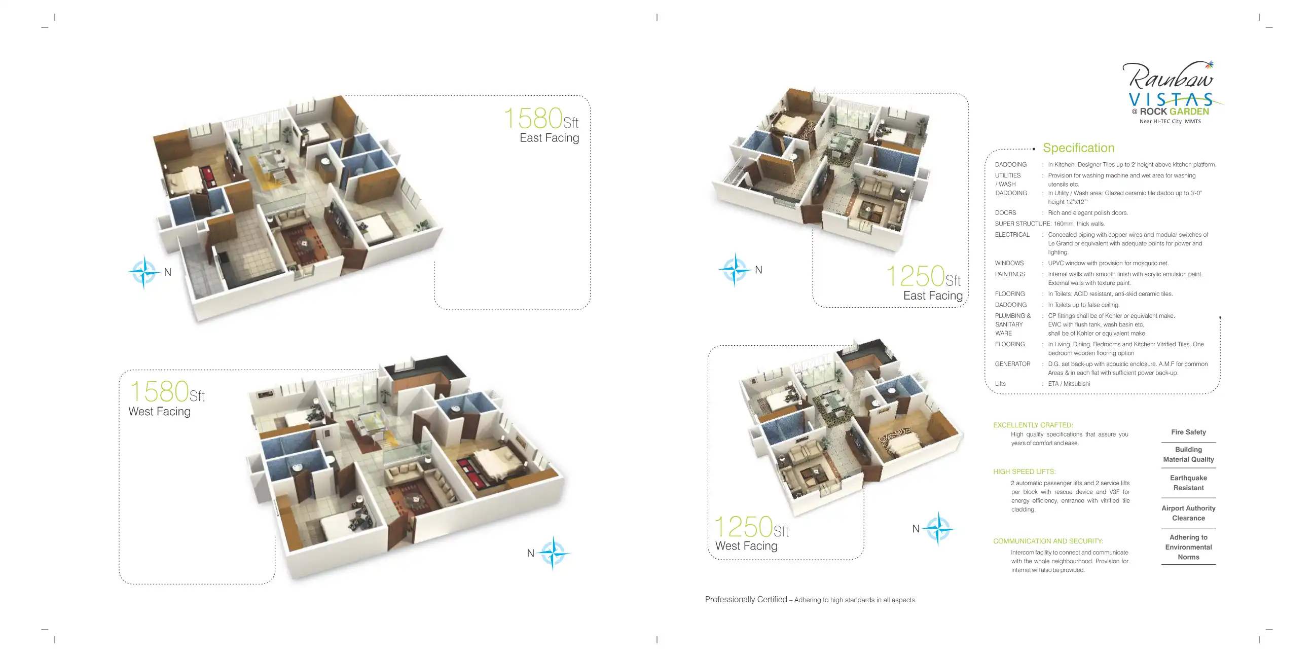 Rainbow City Floor Plans & Layout