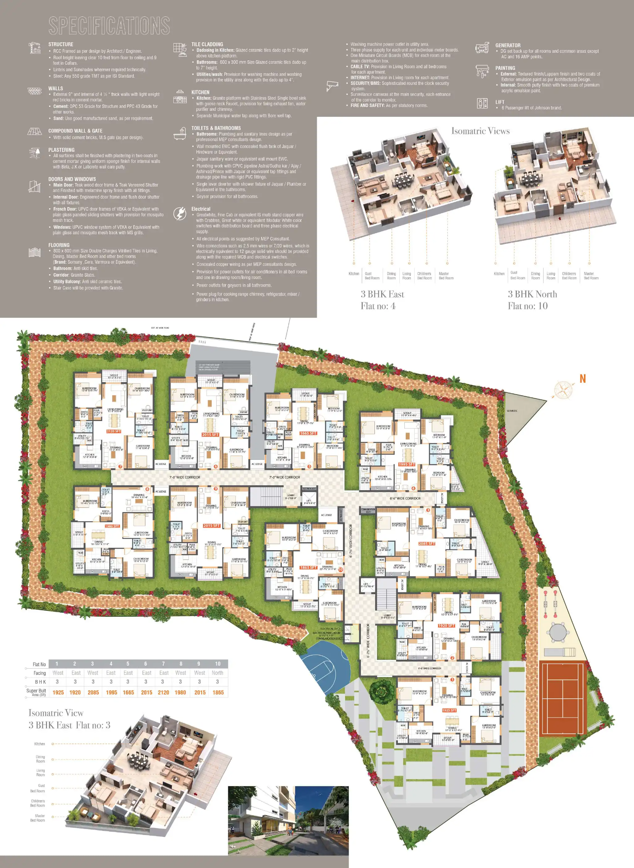 Advika Meadows Floor Plans & Layout