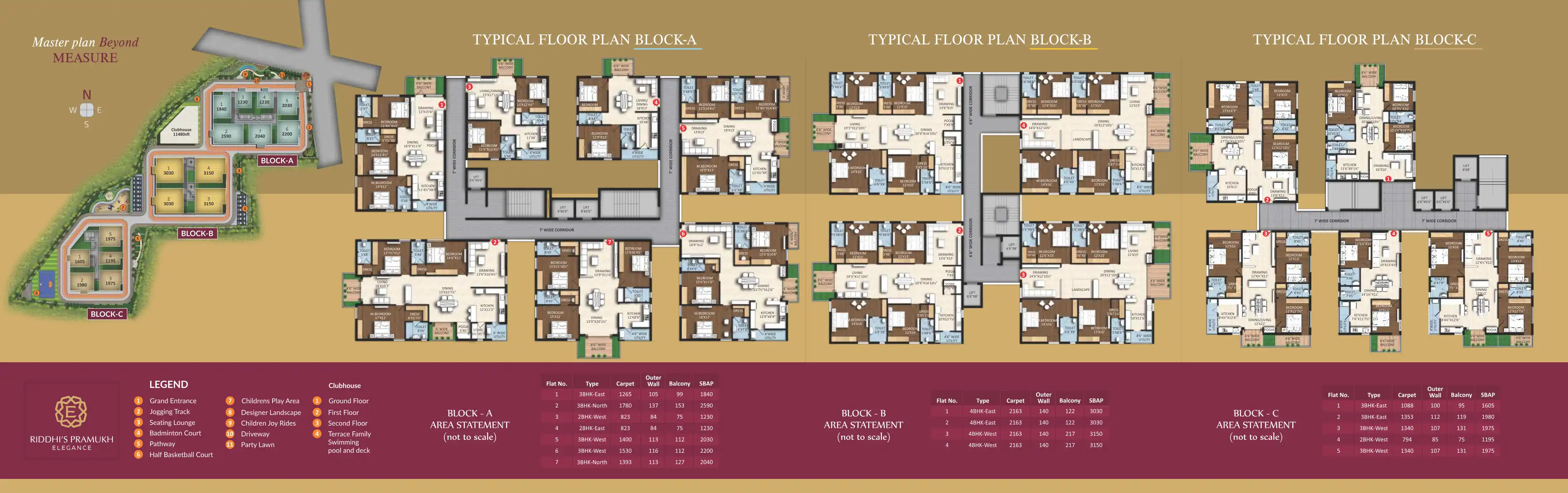 Riddhis Pramukh Elegance Floor Plans & Layout