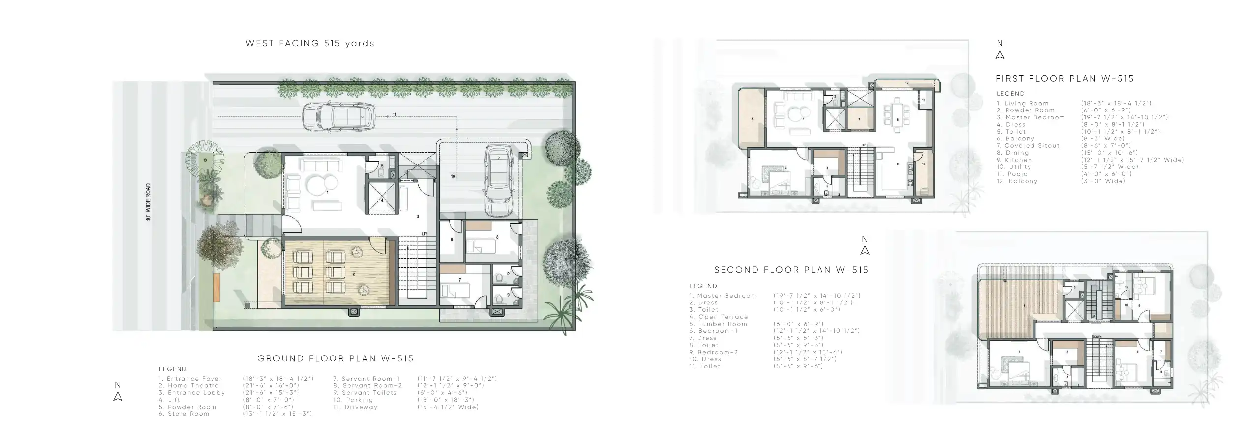 Armonia Floor Plans & Layout