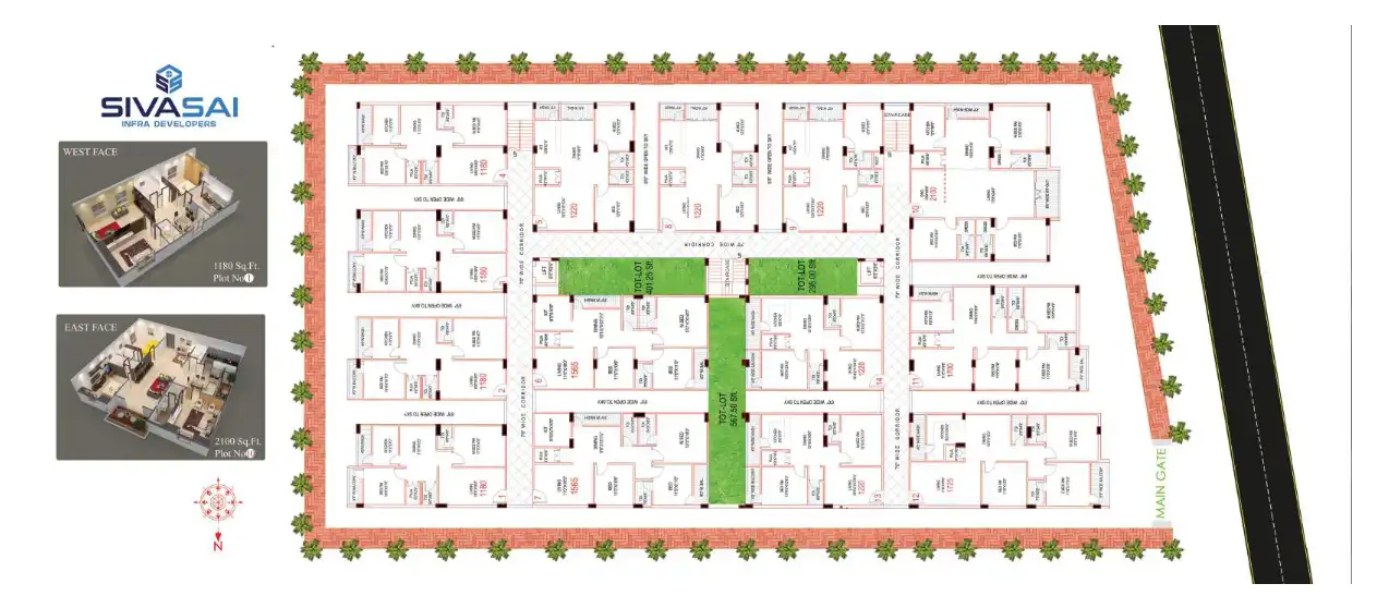 Fortuner Homes Floor Plans & Layout