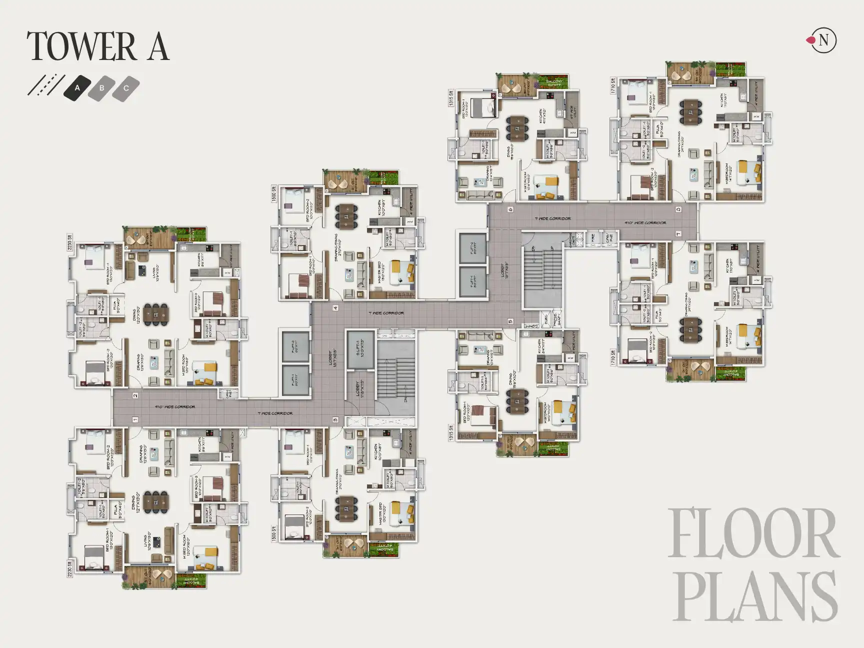 Sukhii Ubuntu Floor Plans & Layout
