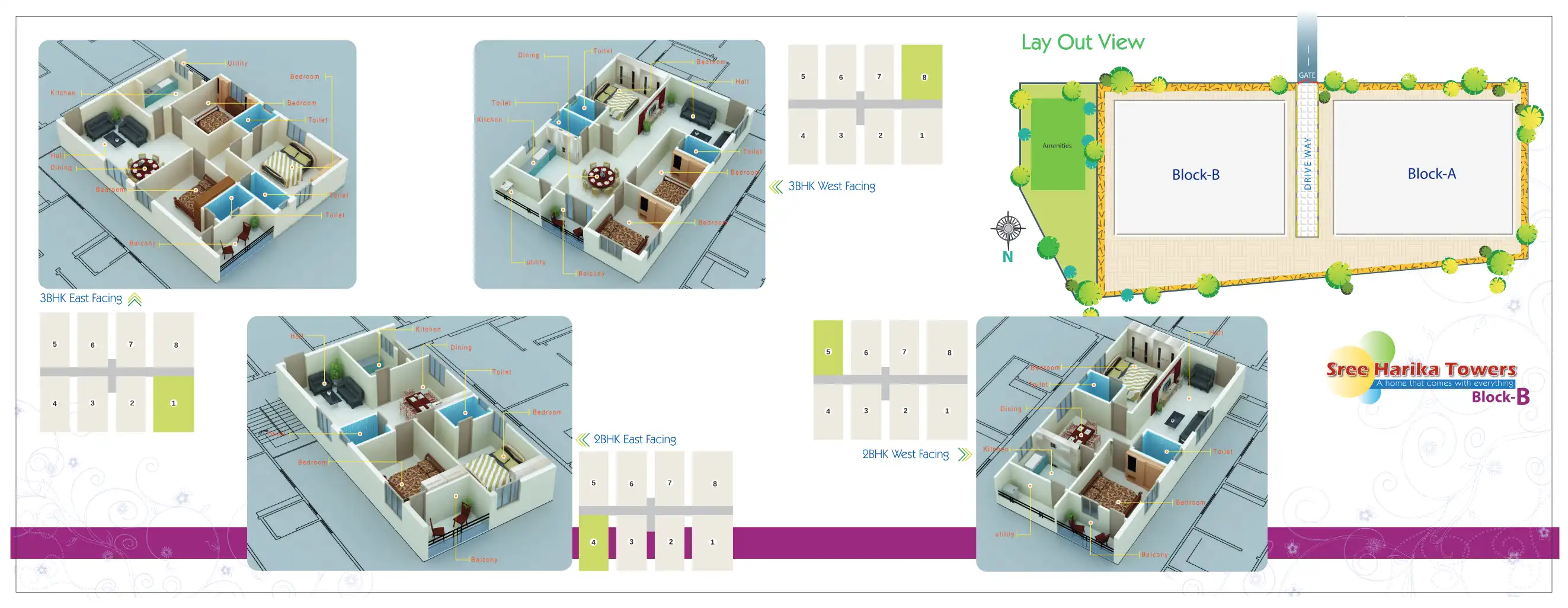 Harika Homes Floor Plans & Layout