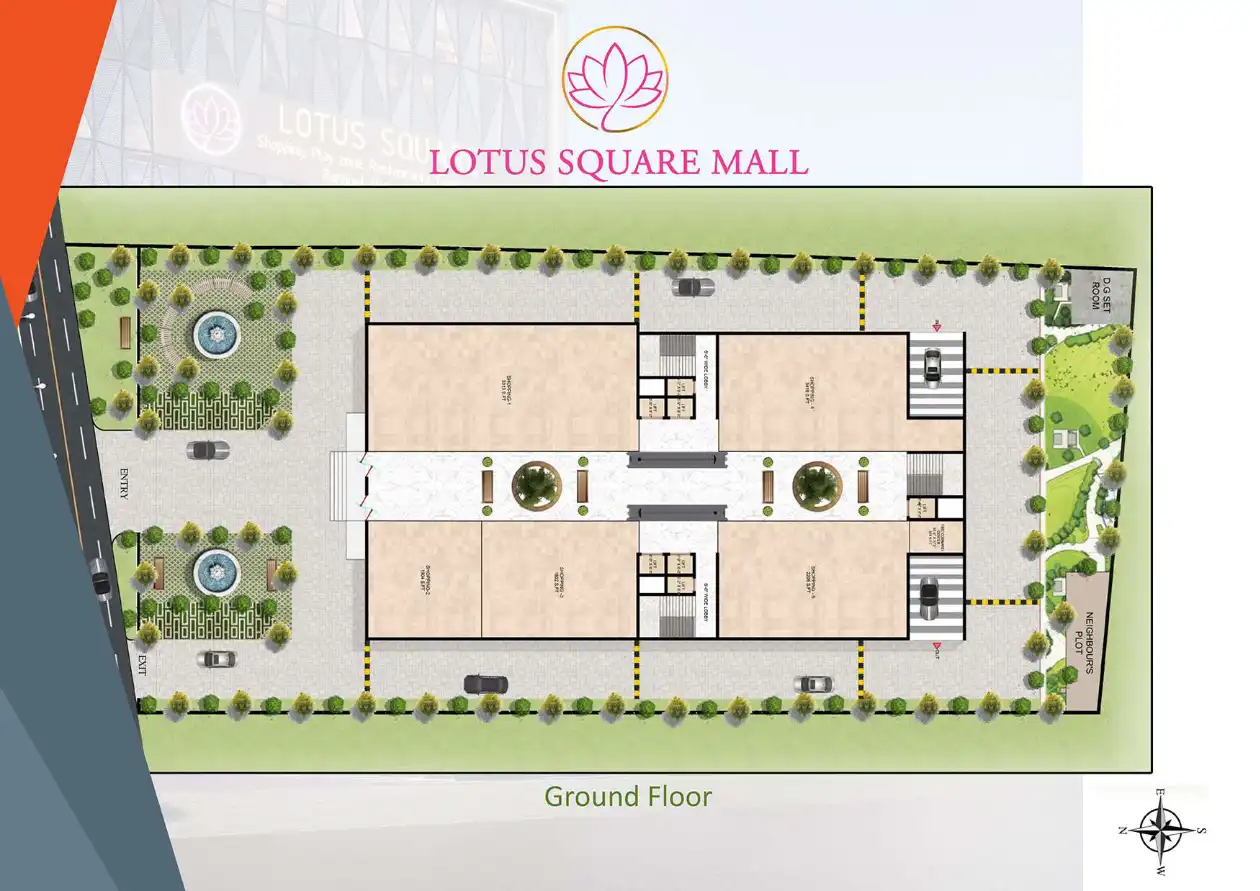 Lotus Square Mall Floor Plans & Layout