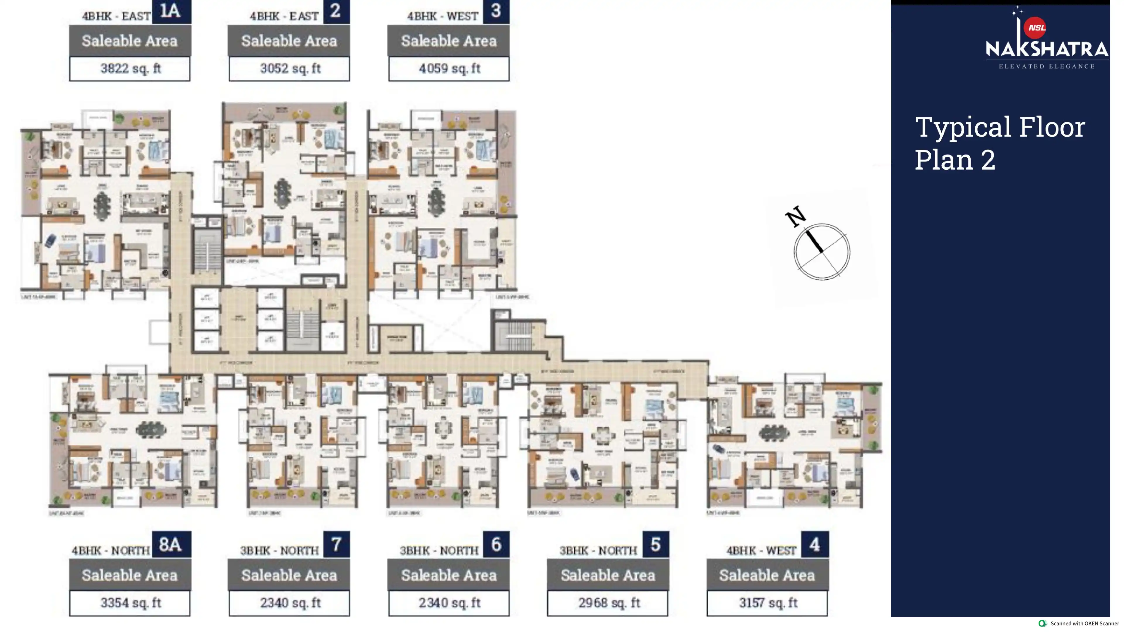 Nakshatra Elegance Floor Plans & Layout