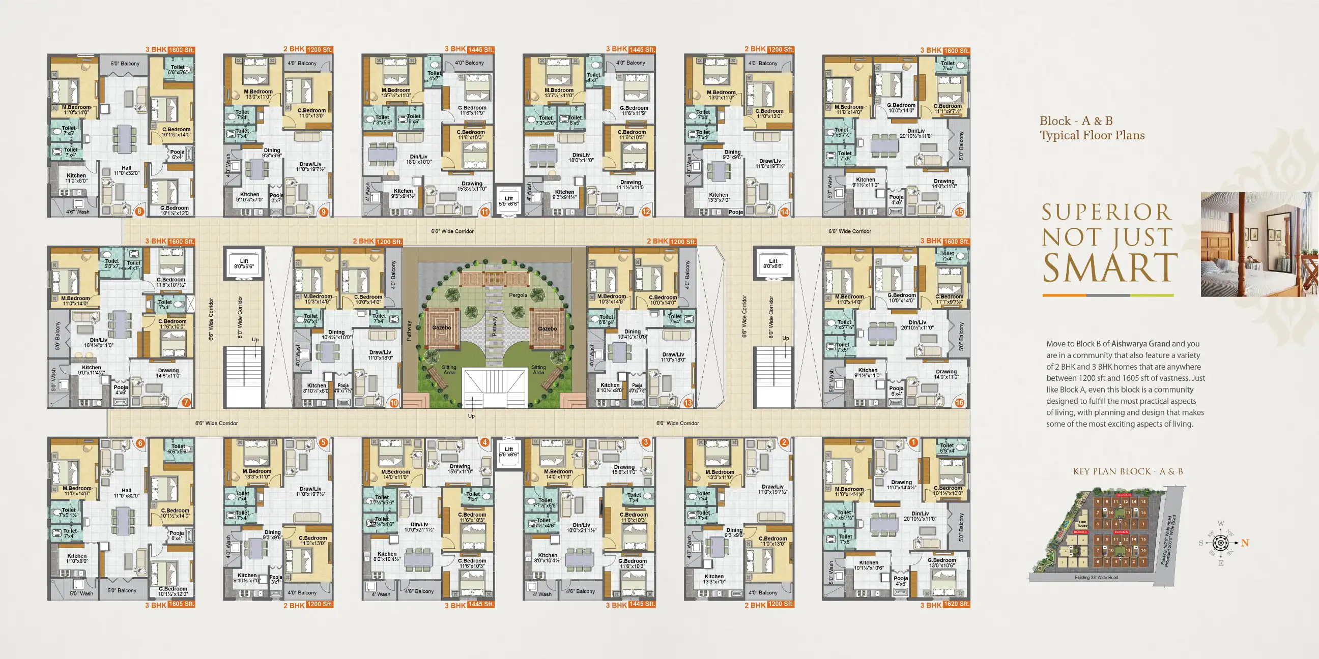 Shree Aishwarya Inn Floor Plans & Layout
