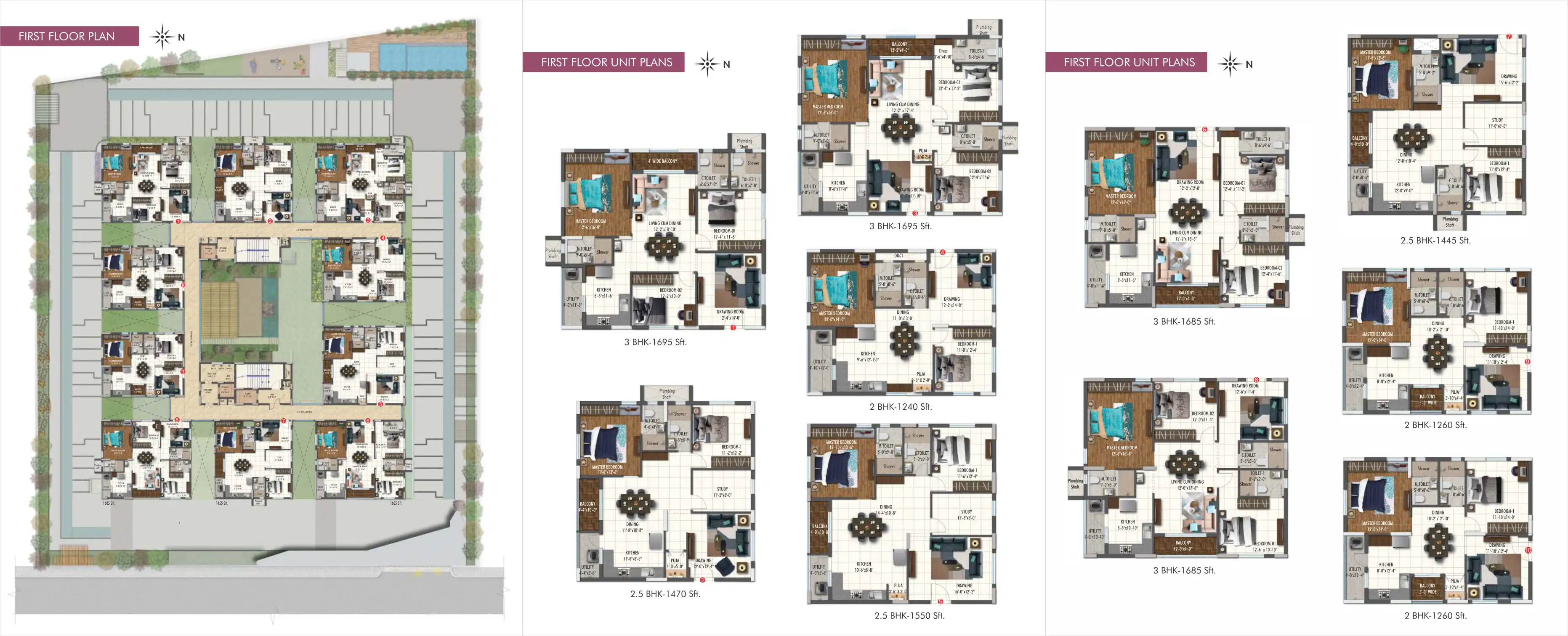 E11 Evolve Floor Plans & Layout