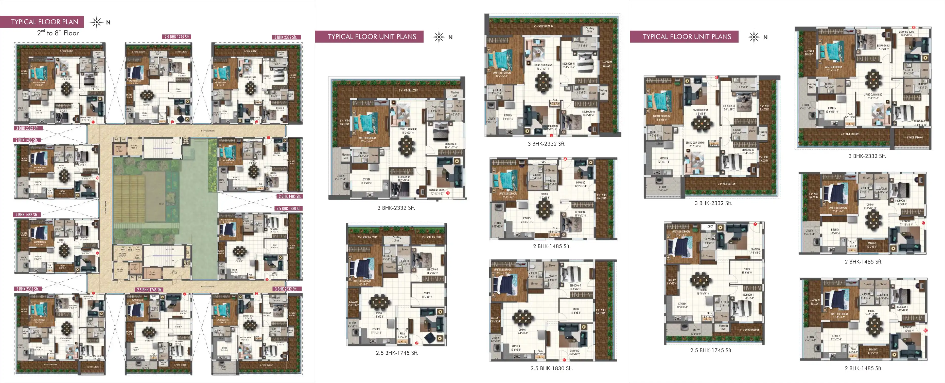 E11 Evolve Floor Plans & Layout