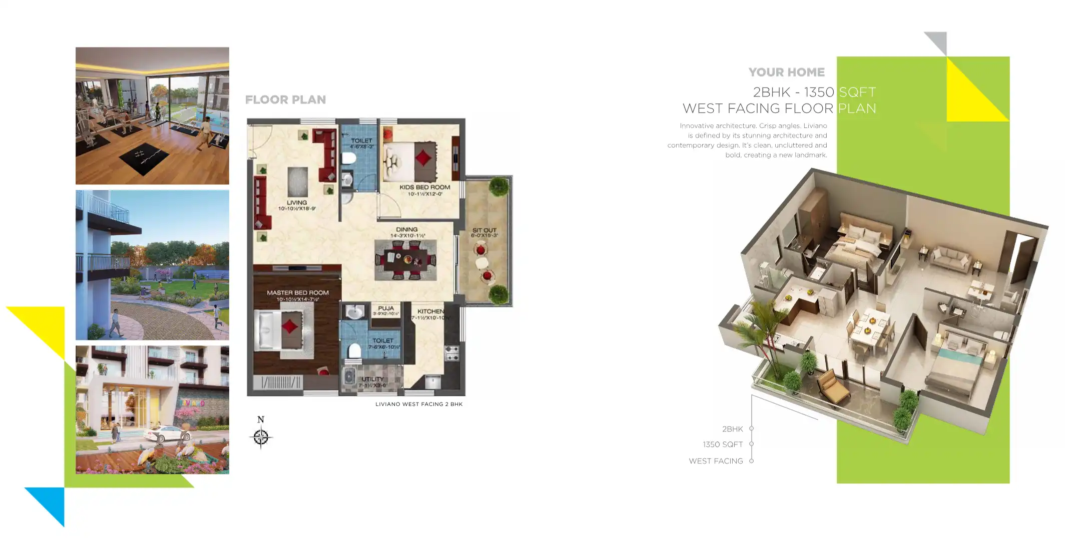Live in Liviano Floor Plans & Layout