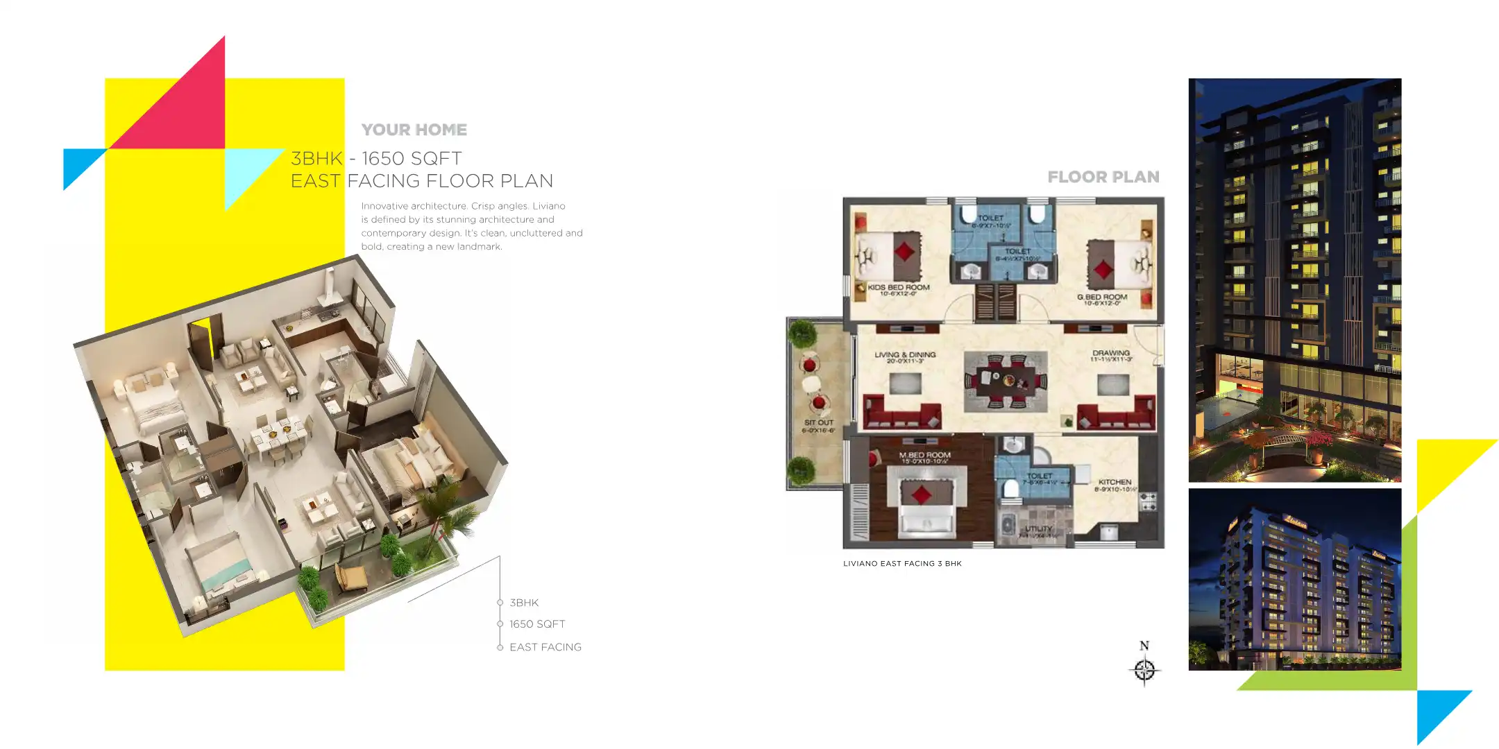 Live in Liviano Floor Plans & Layout