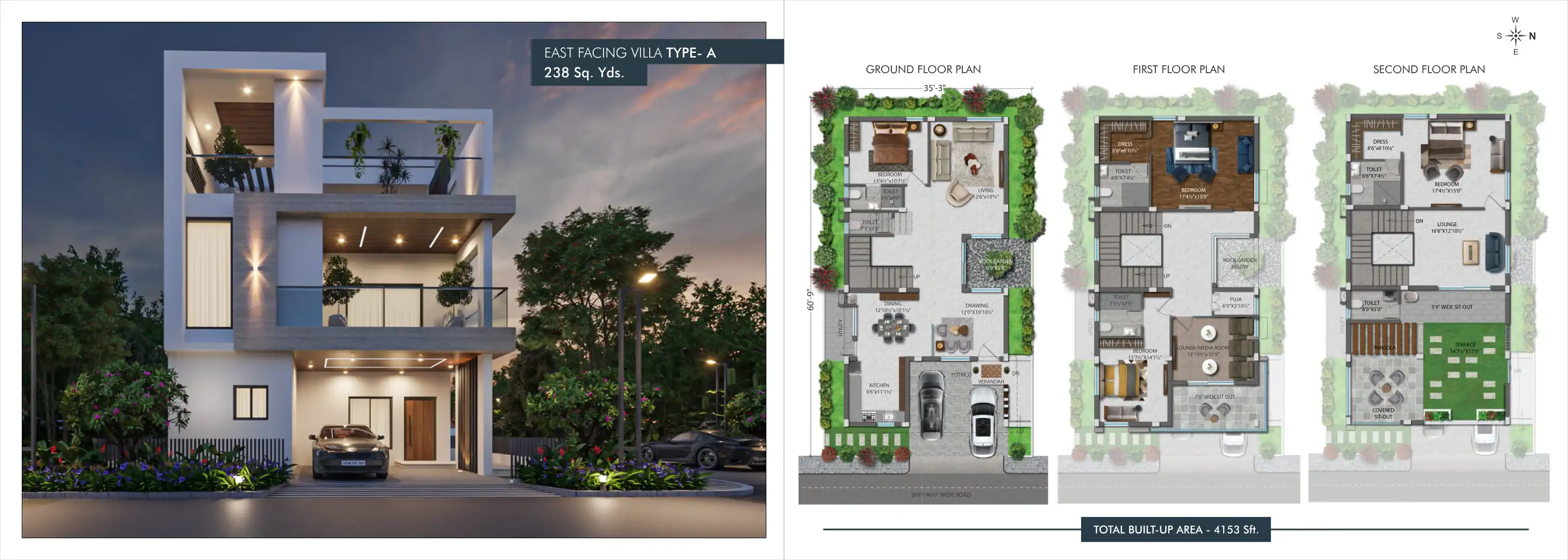 Achyuthas Avenue Floor Plans & Layout