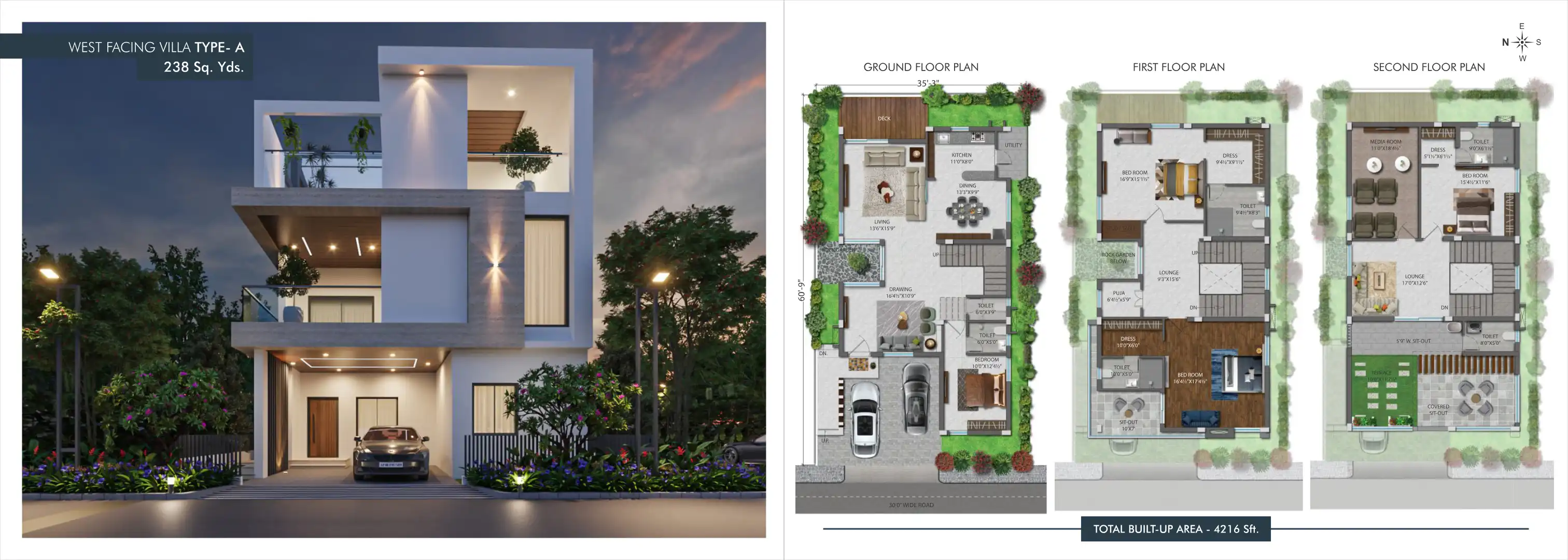 Achyuthas Avenue Floor Plans & Layout