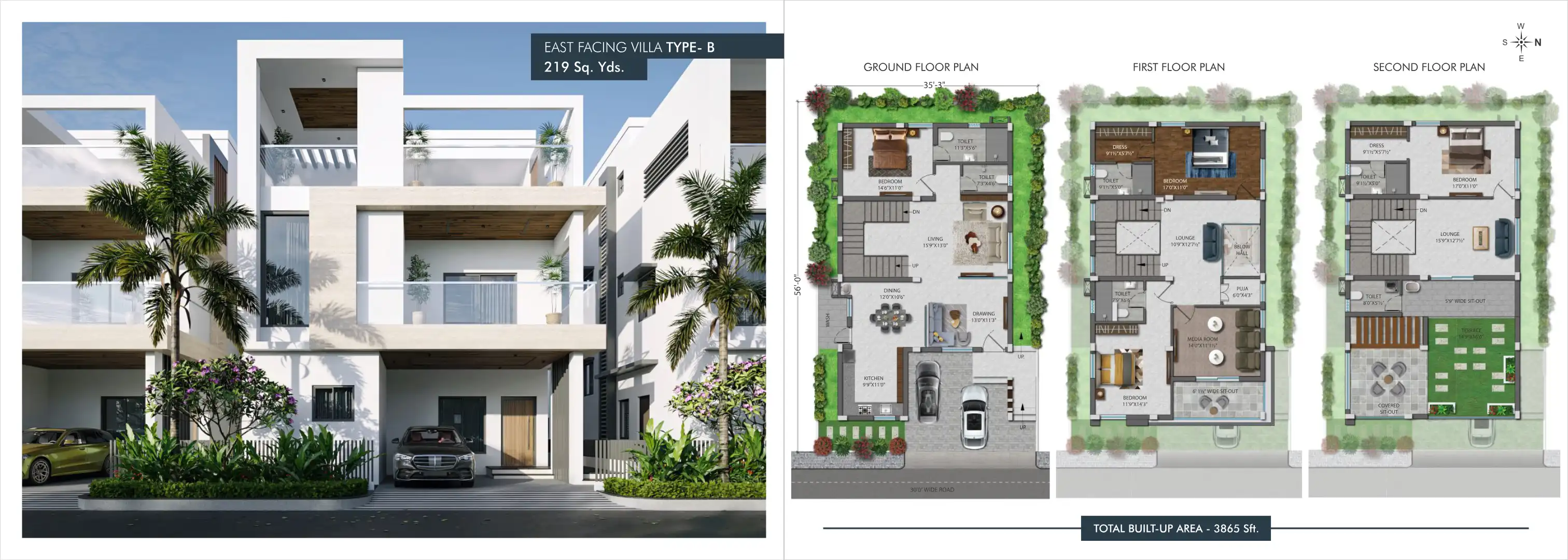 Achyuthas Avenue Floor Plans & Layout