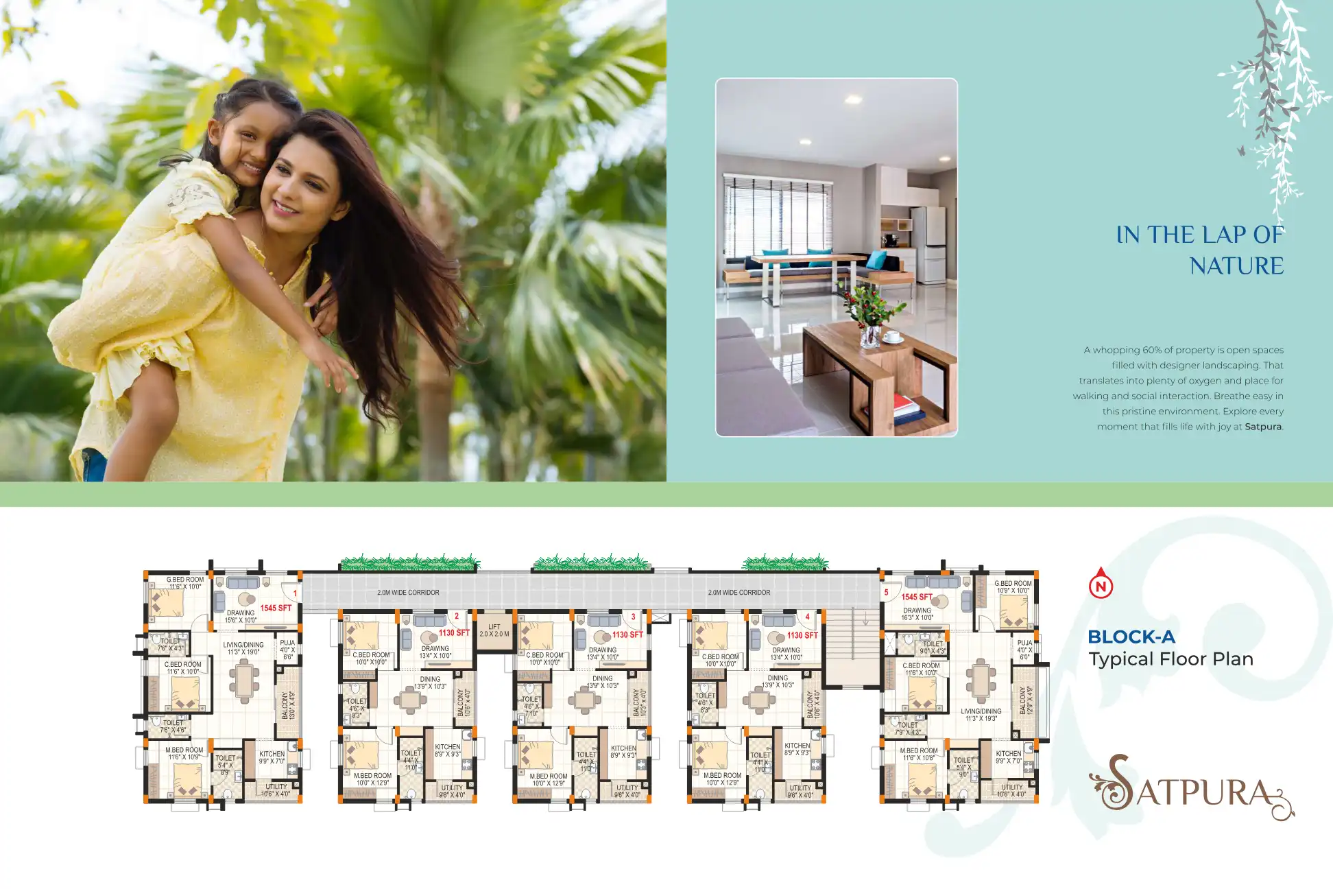 Satpura Floor Plans & Layout