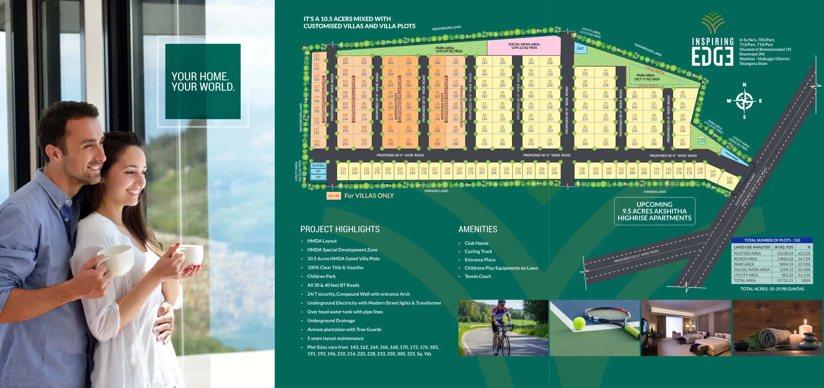Akshita Inspiring Edge Floor Plans & Layout