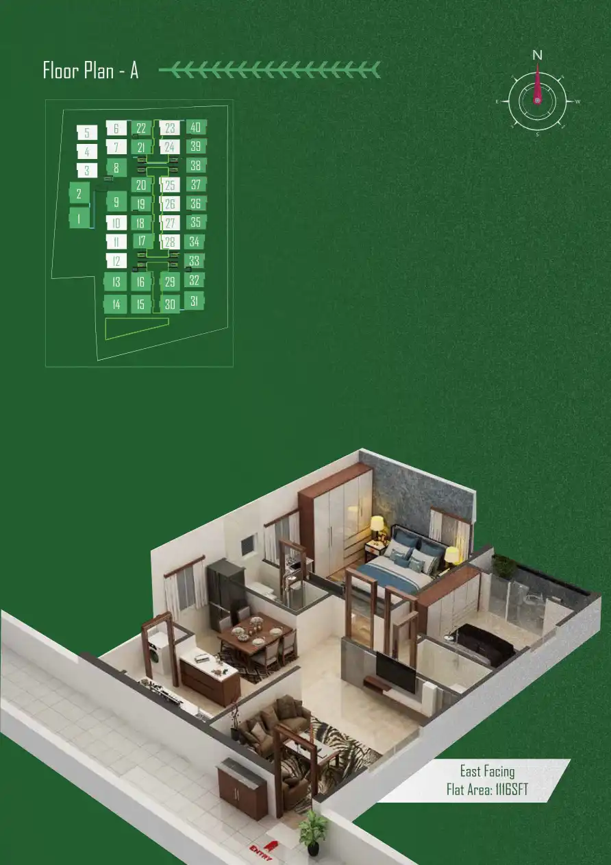 Casa Traimbak Floor Plans & Layout