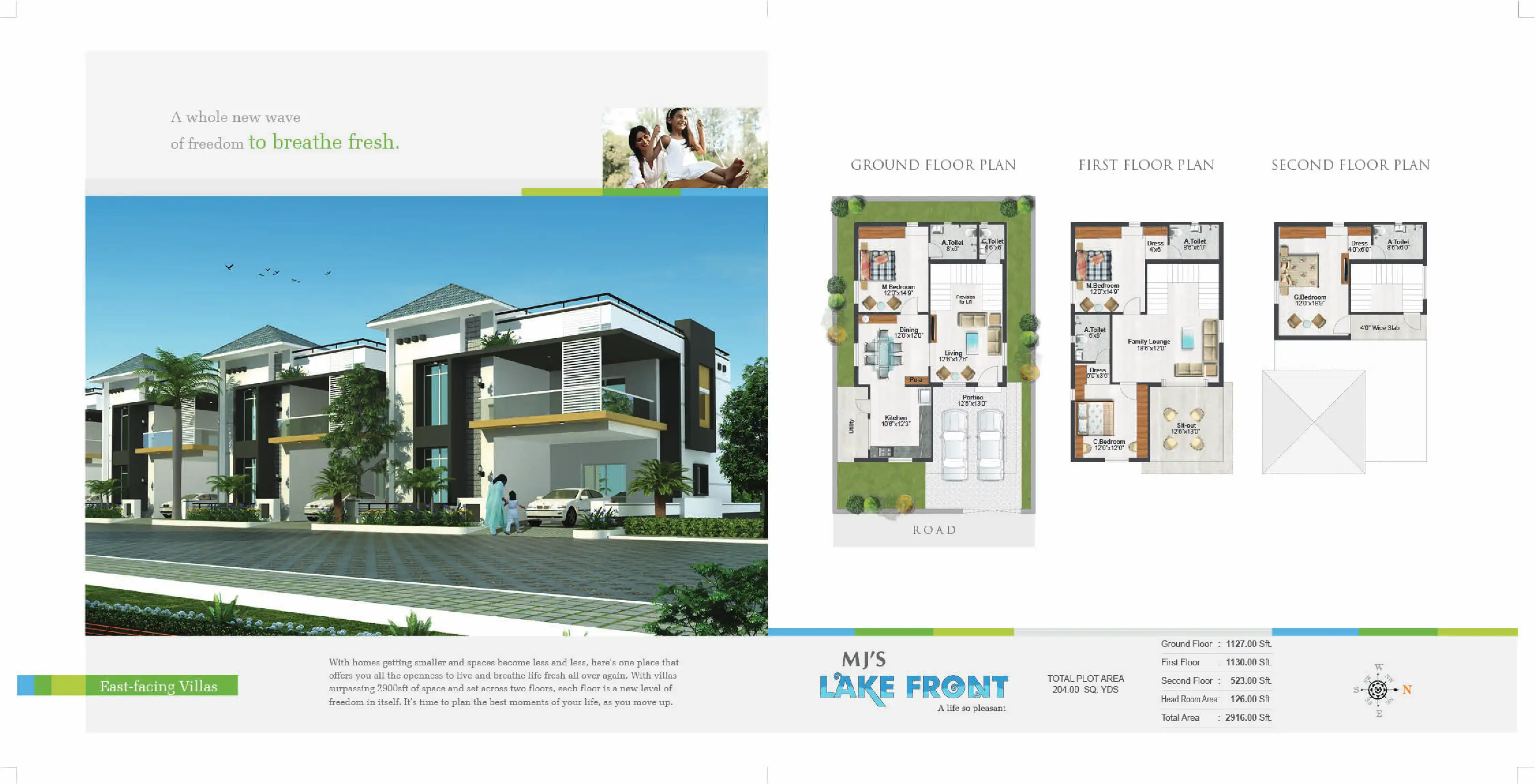 Lake Front Floor Plans & Layout