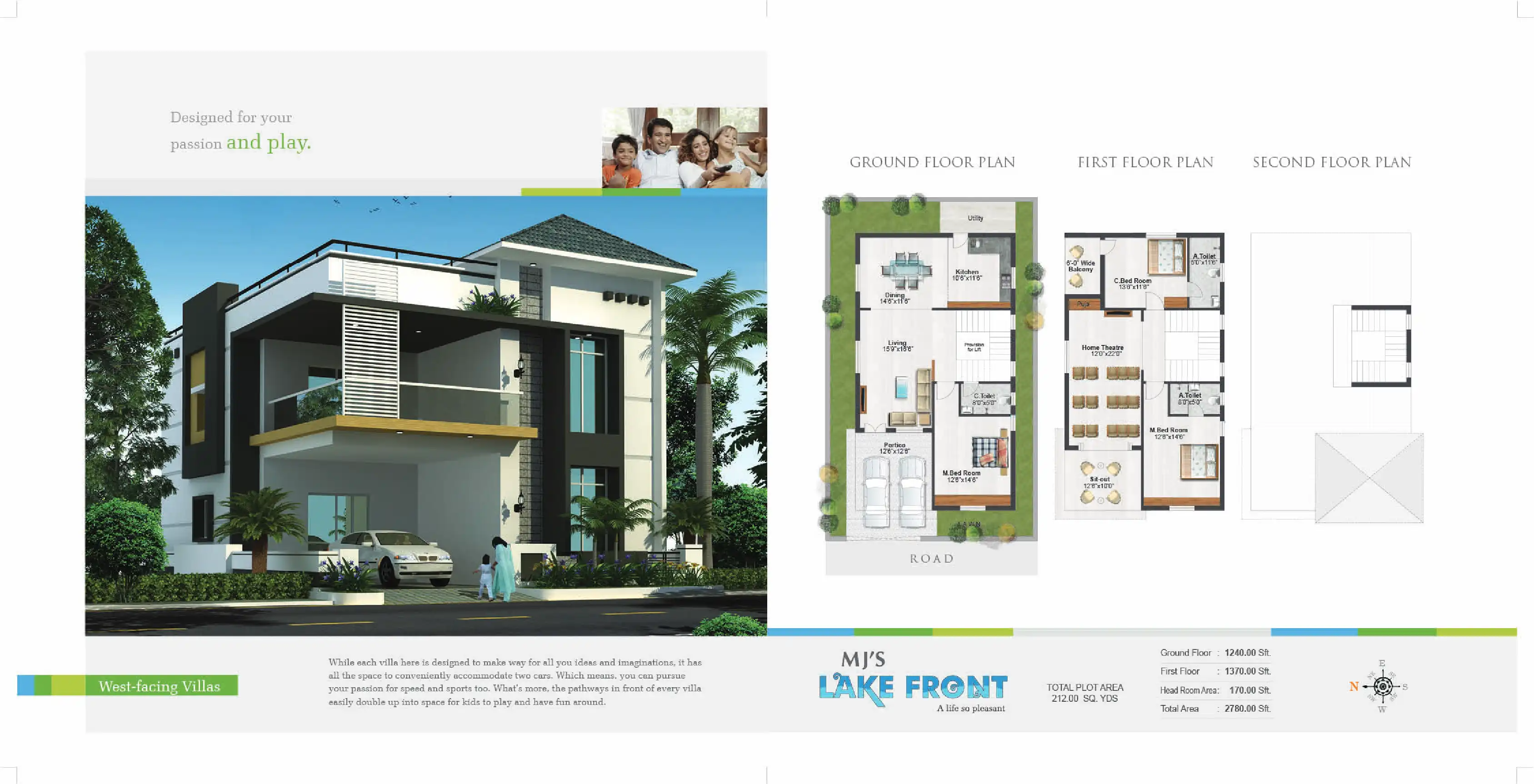 Lake Front Floor Plans & Layout