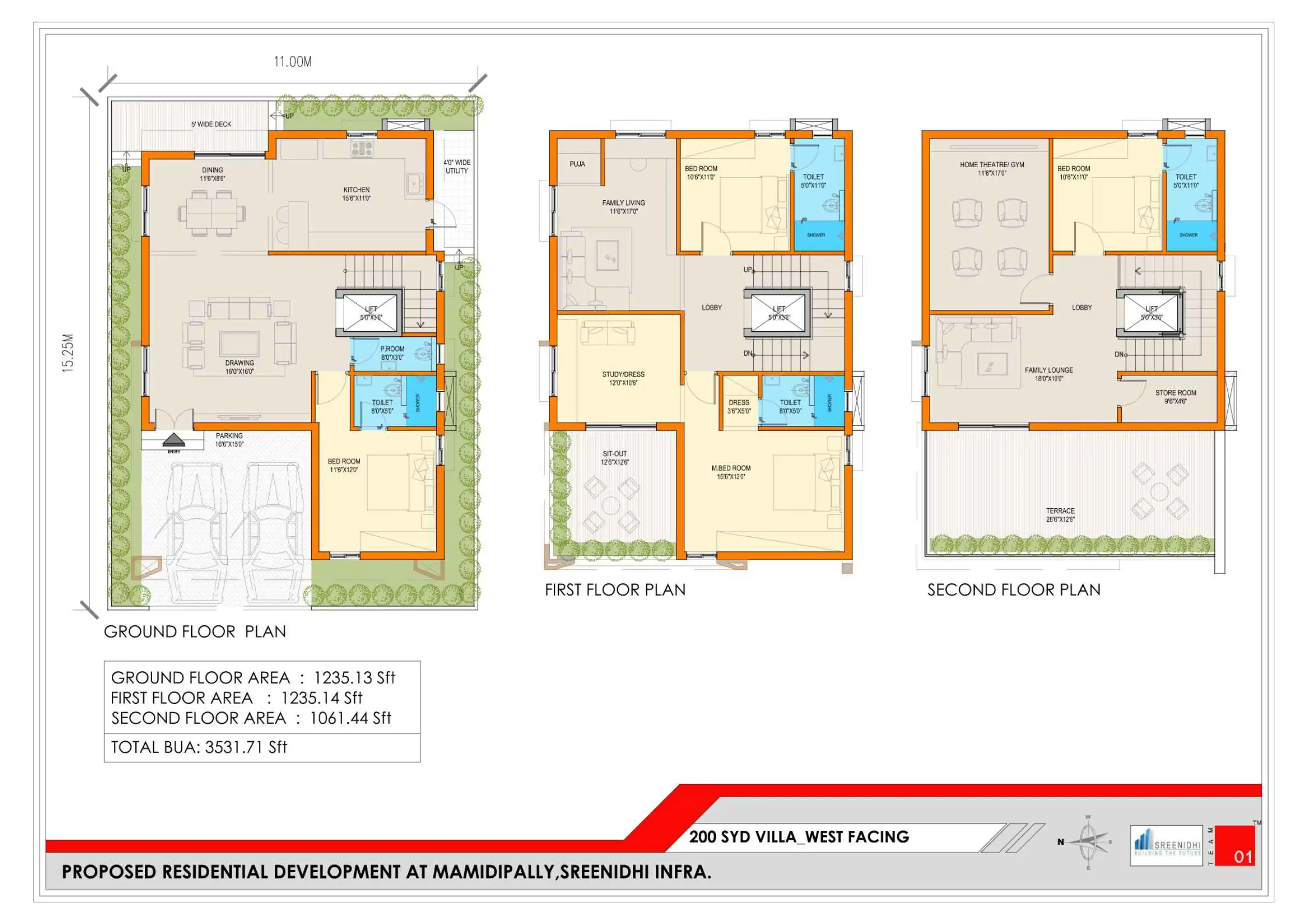 Srinidhi Homes Floor Plans & Layout