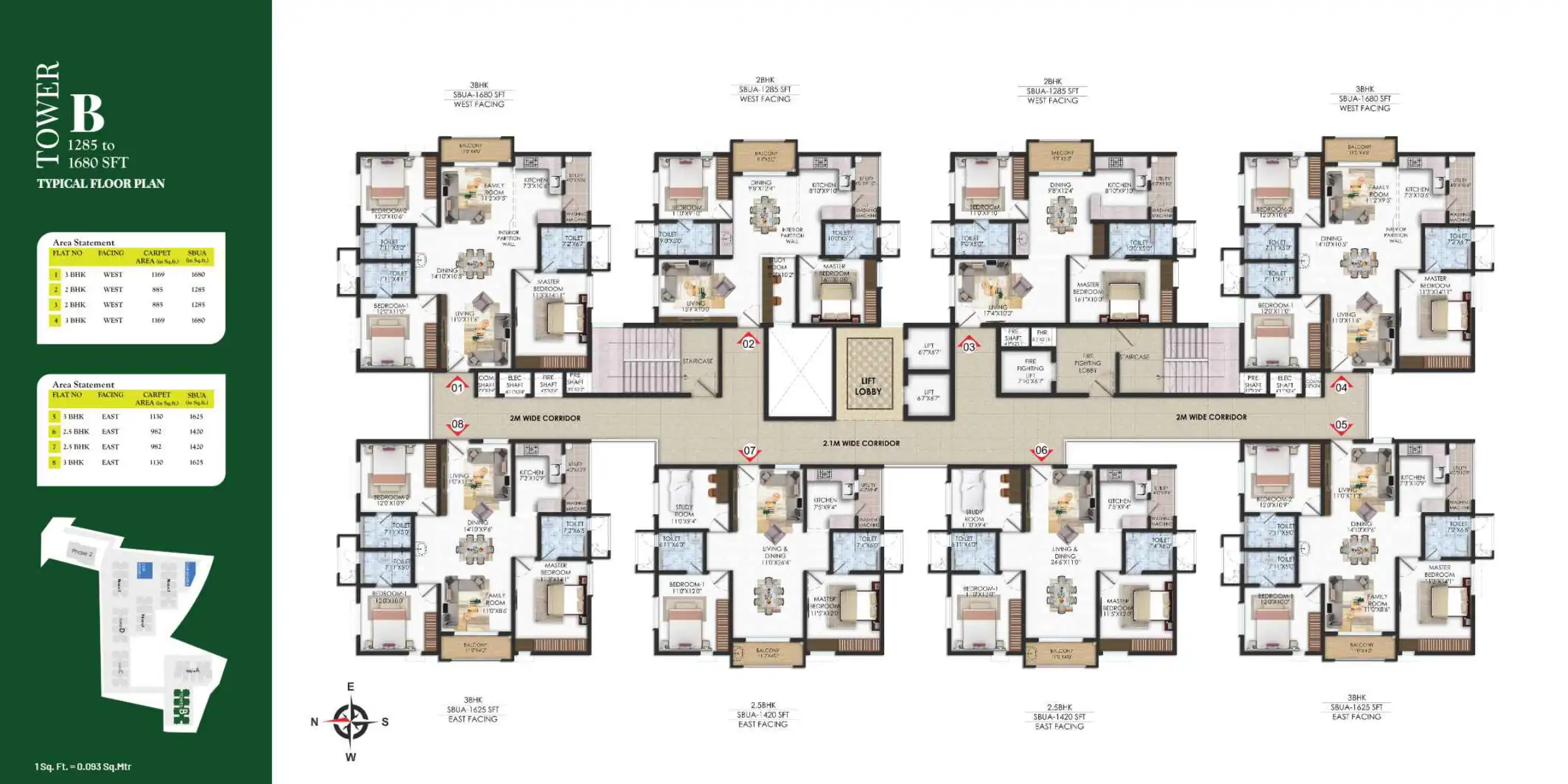 Sumadhuras Gardens by The Brook Floor Plans & Layout