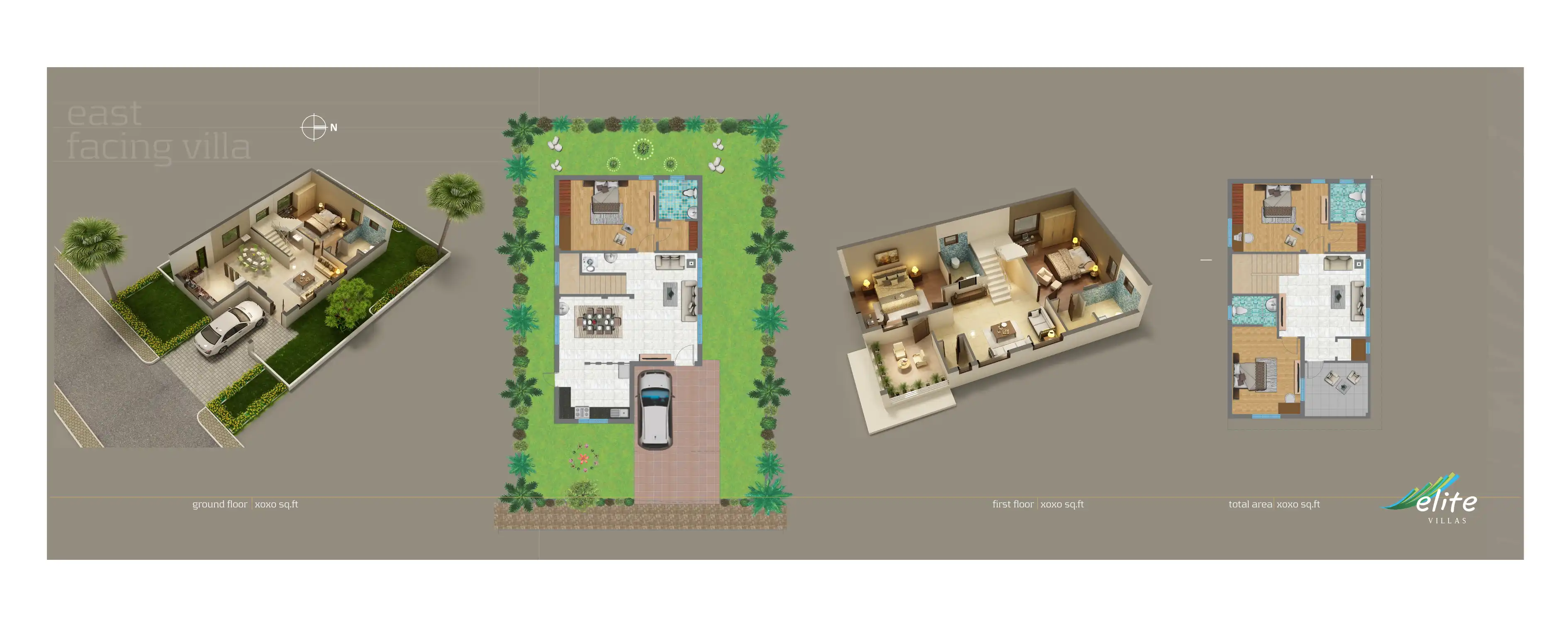 Elite Homes Floor Plans & Layout