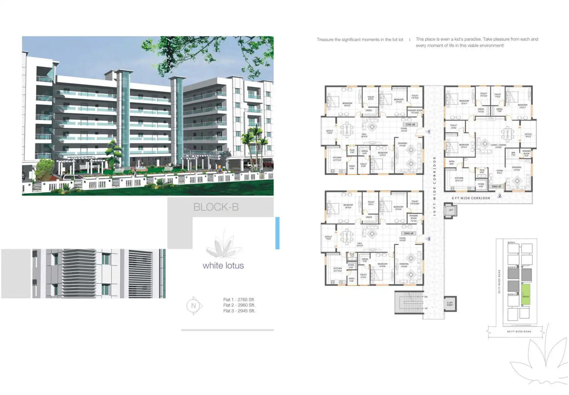 Lotus Pride Floor Plans & Layout