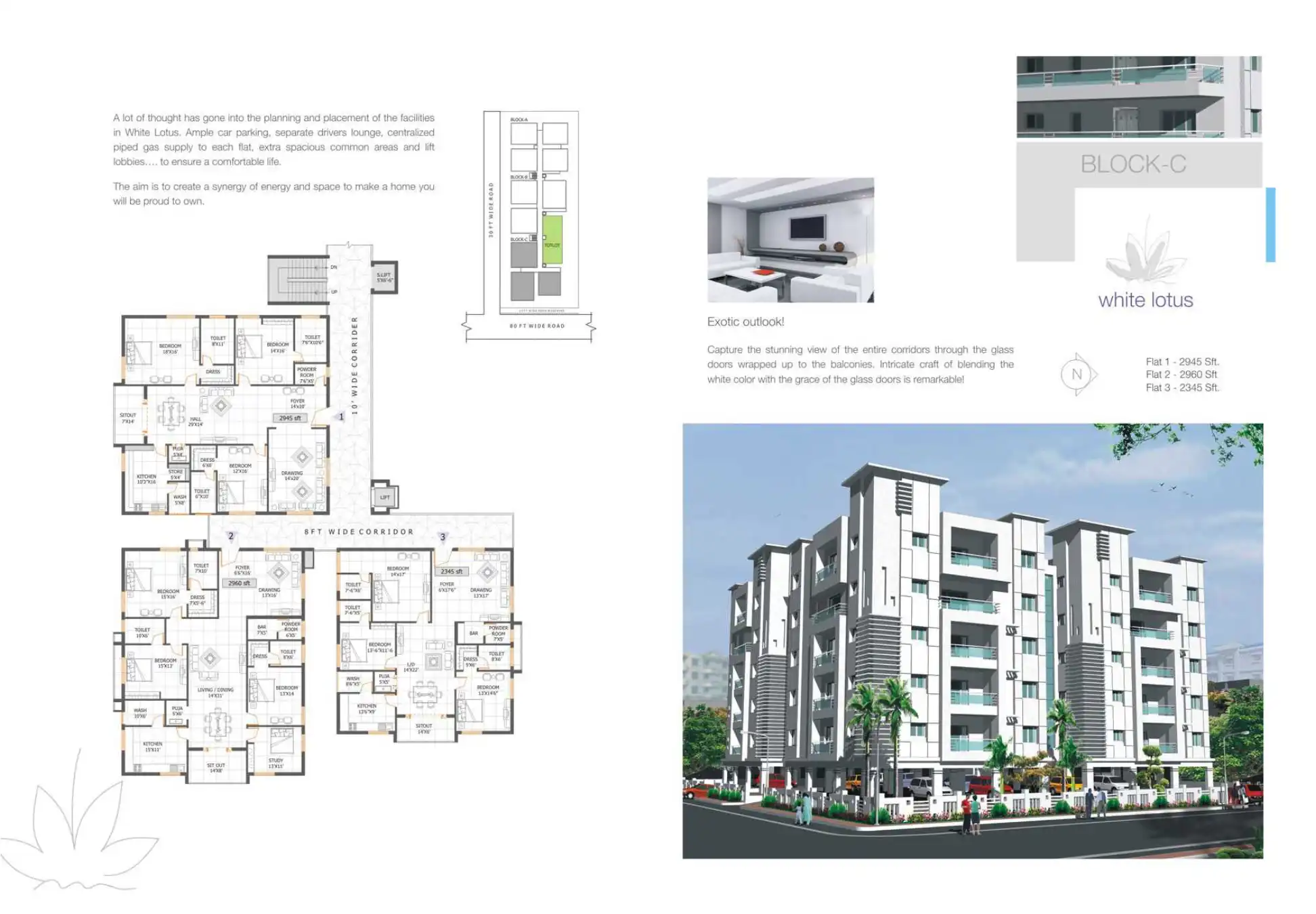 Lotus Pride Floor Plans & Layout