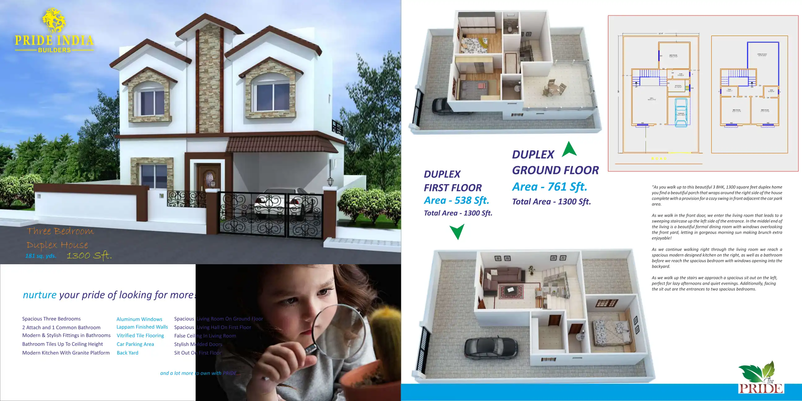 SP Pride Floor Plans & Layout
