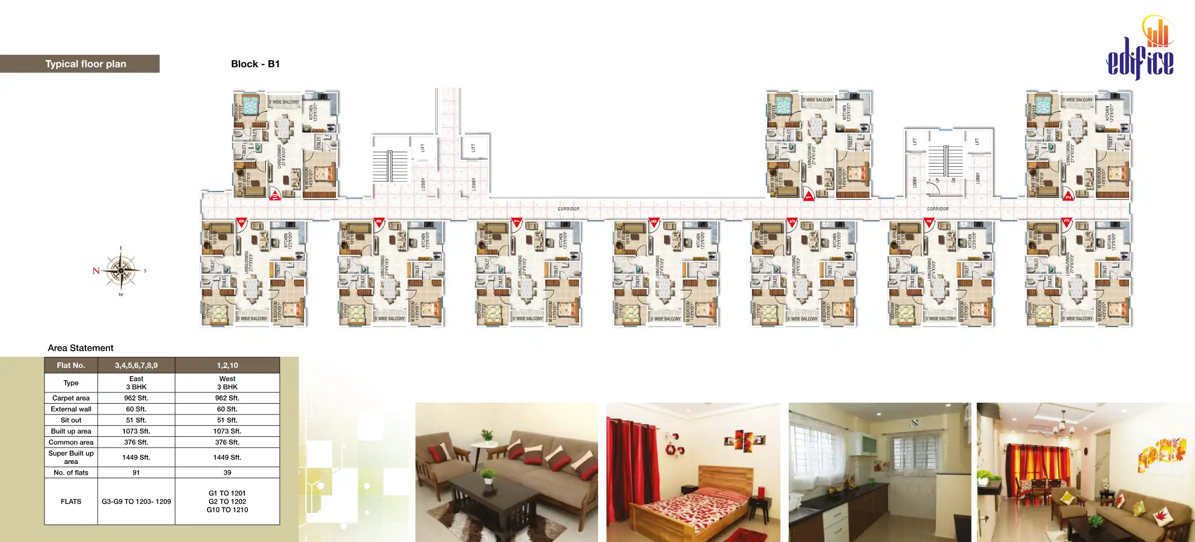 Western Edifice Floor Plans & Layout