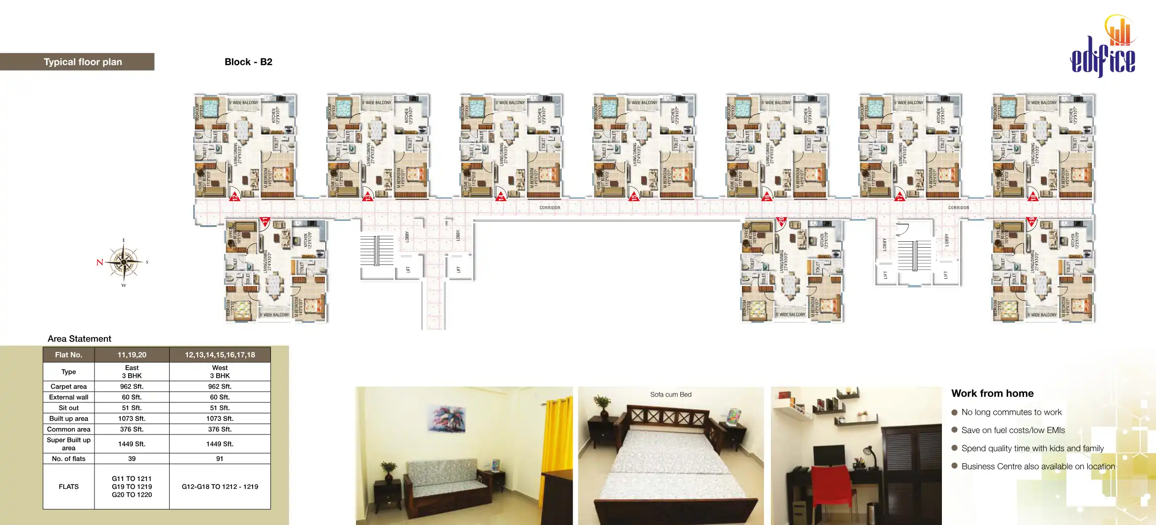 Western Edifice Floor Plans & Layout