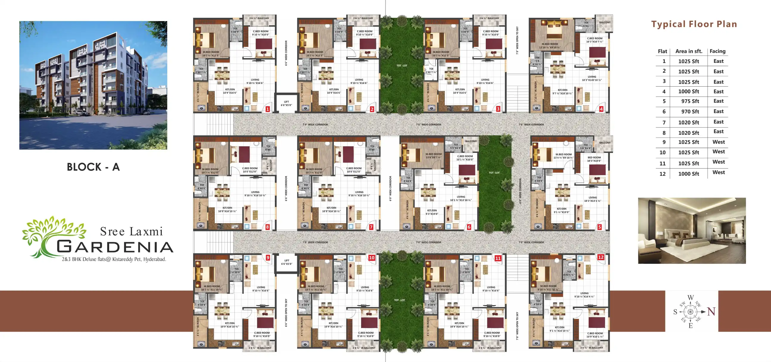 Sri Laxmi Elite Floor Plans & Layout