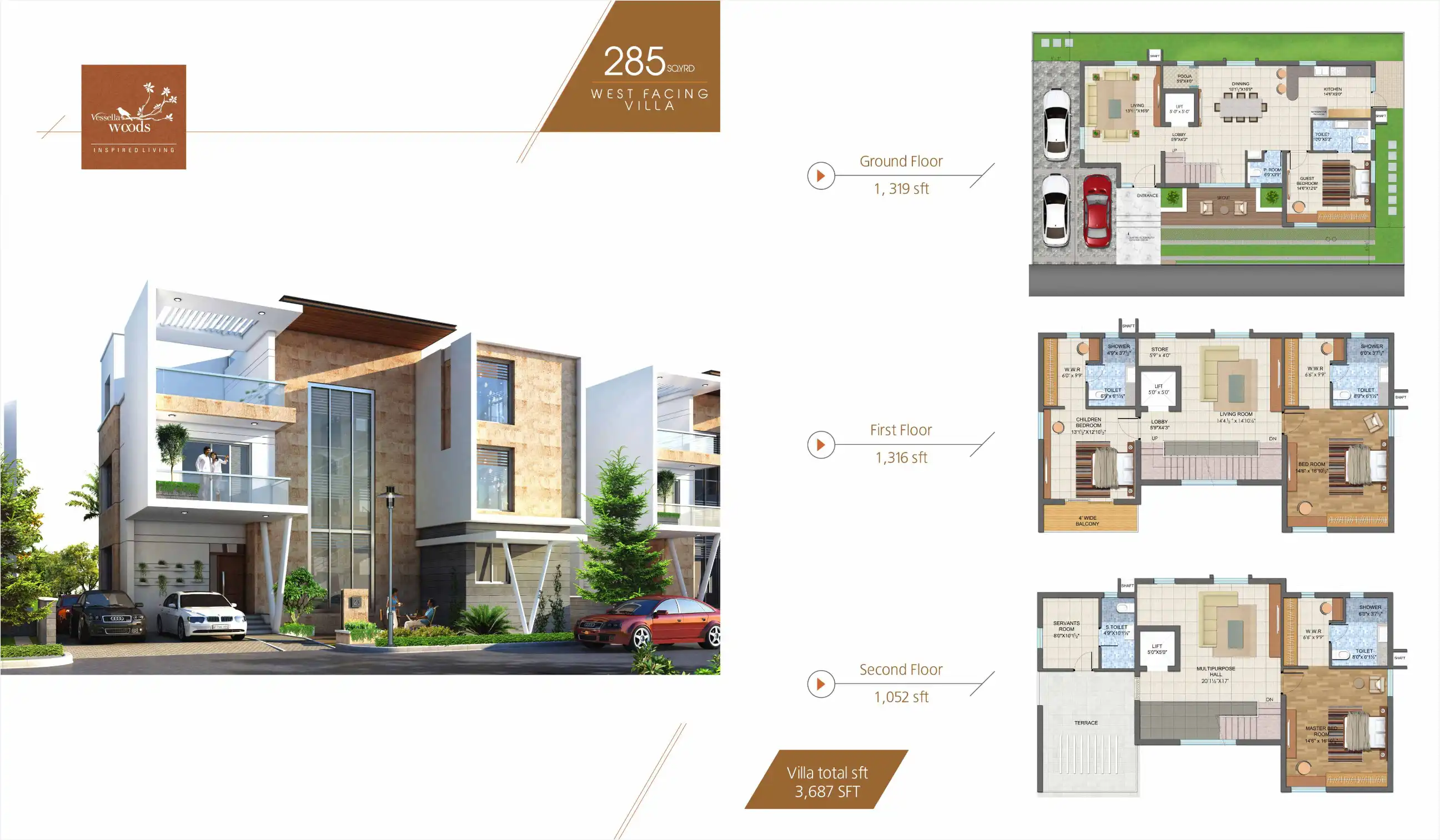 Madhav Meadows Floor Plans & Layout