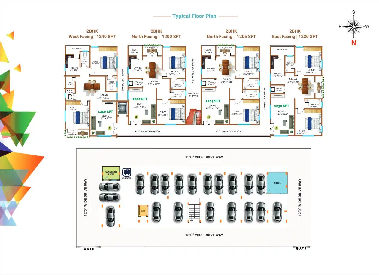 Sadguru Enclave Floor Plans & Layout