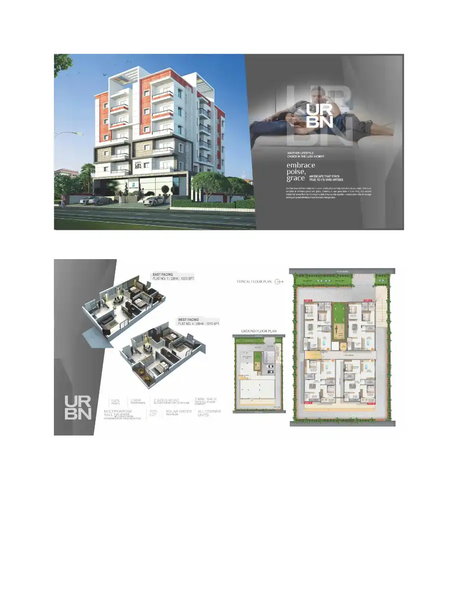 Urbn West Floor Plans & Layout