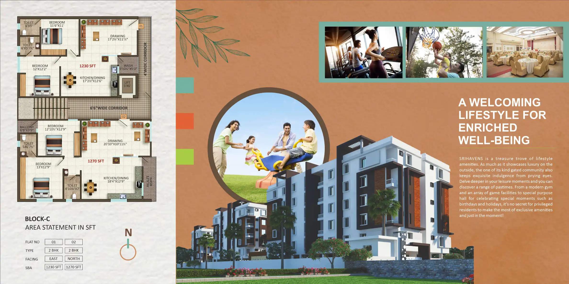 Srihavens Block-a Floor Plans & Layout