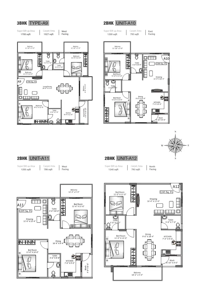 Elv 55 Eastfort Floor Plans & Layout