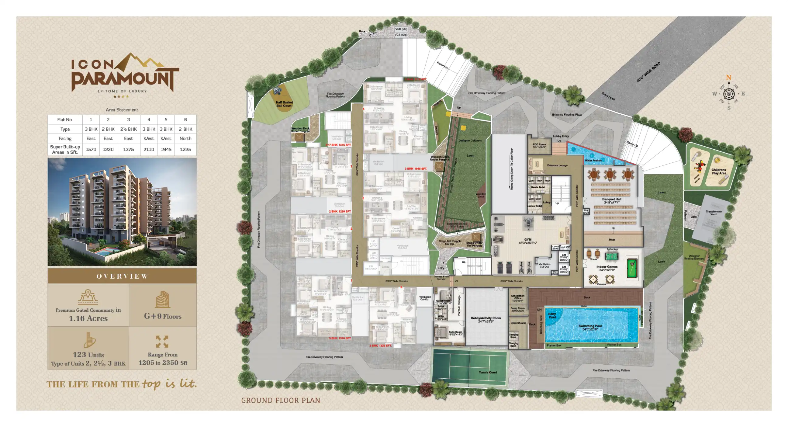 Icon Township Floor Plans & Layout