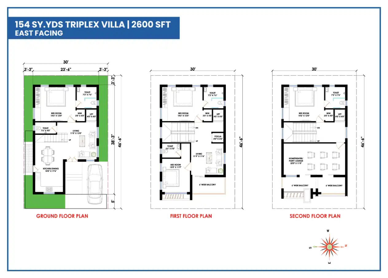 Gsr Pride - A Floor Plans & Layout