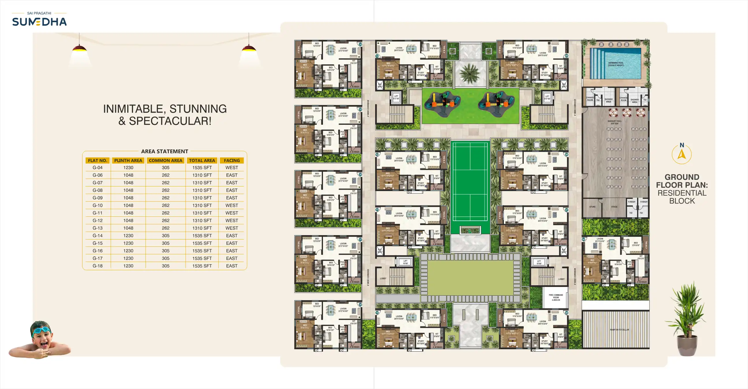 Sai Pragathi Sumedha Floor Plans & Layout