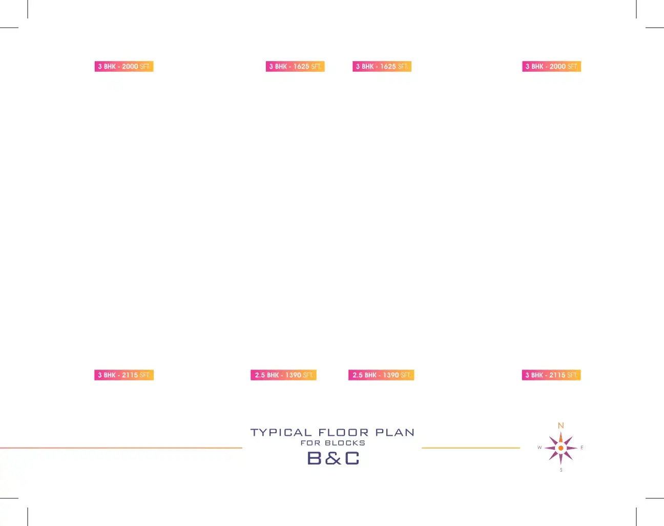 Vision Homes Block 2 Floor Plans & Layout