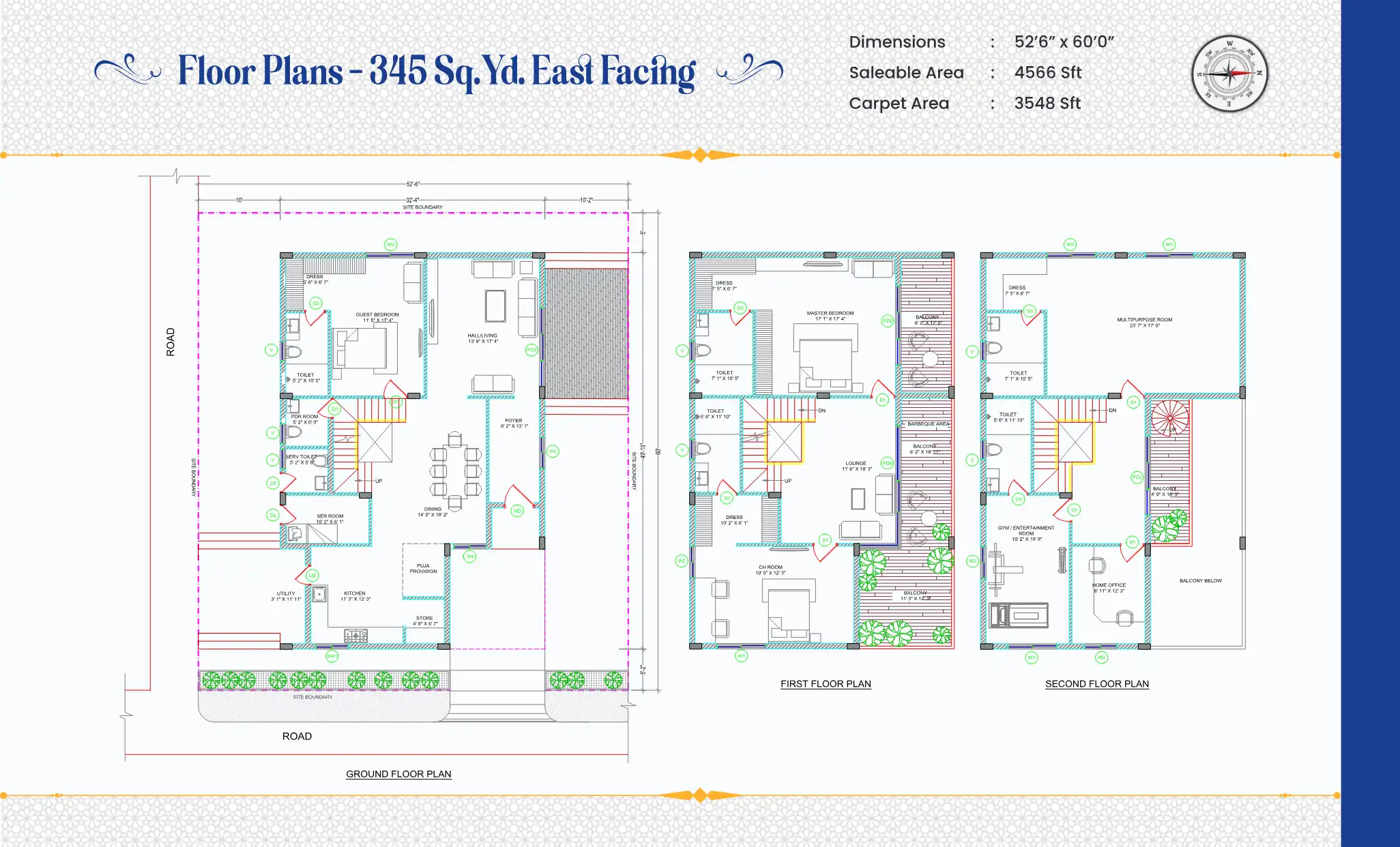 Praneeth Pranav Grove Park Floor Plans & Layout