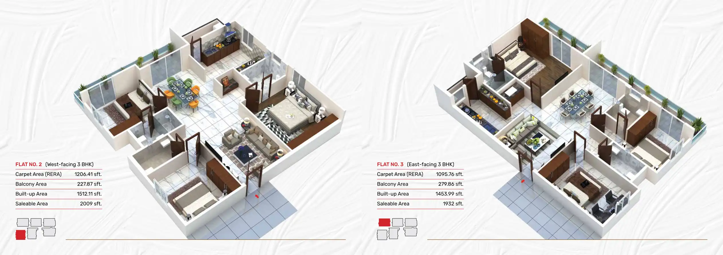 Manjeera Casa Floor Plans & Layout
