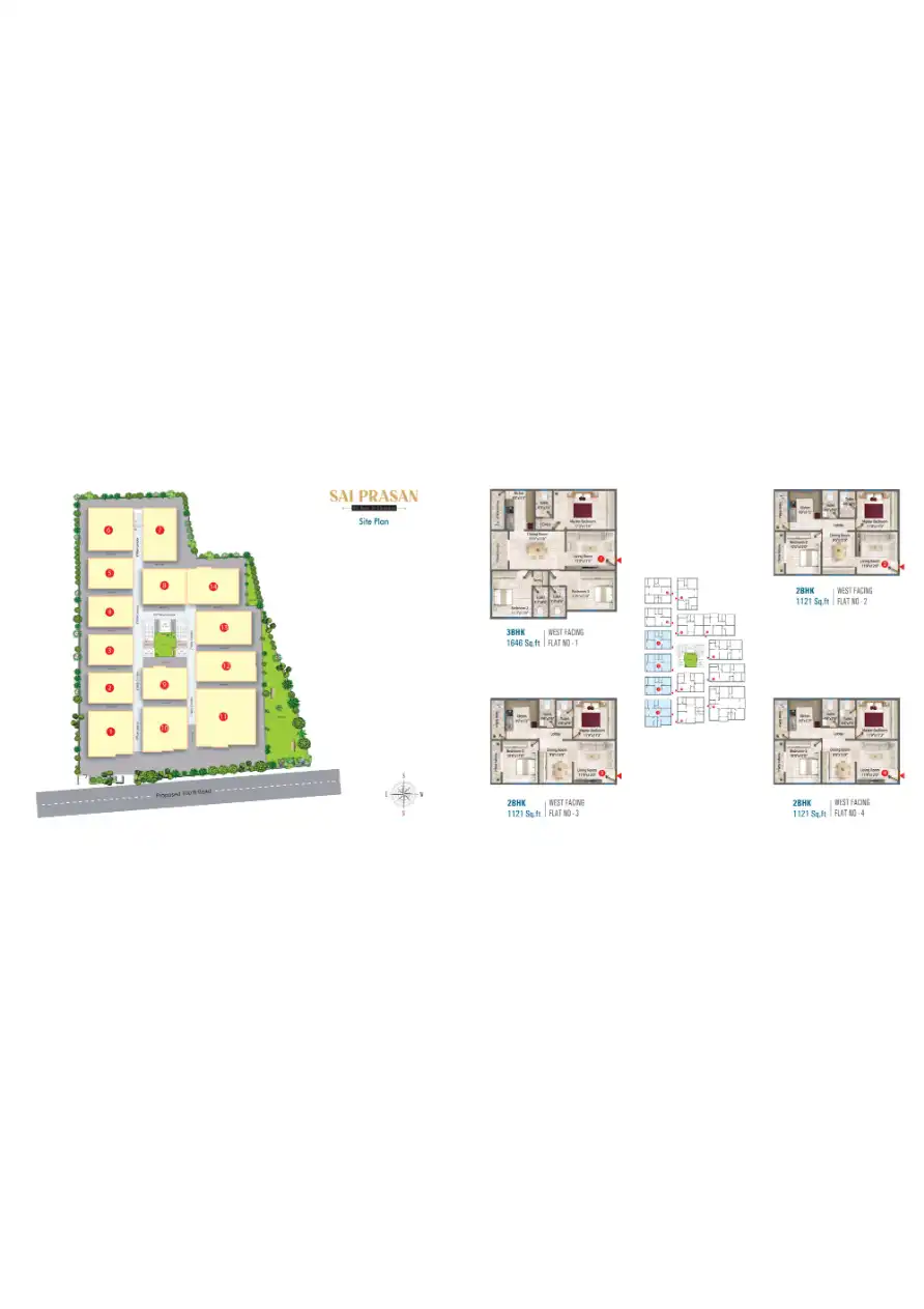 Sai Prasan Floor Plans & Layout