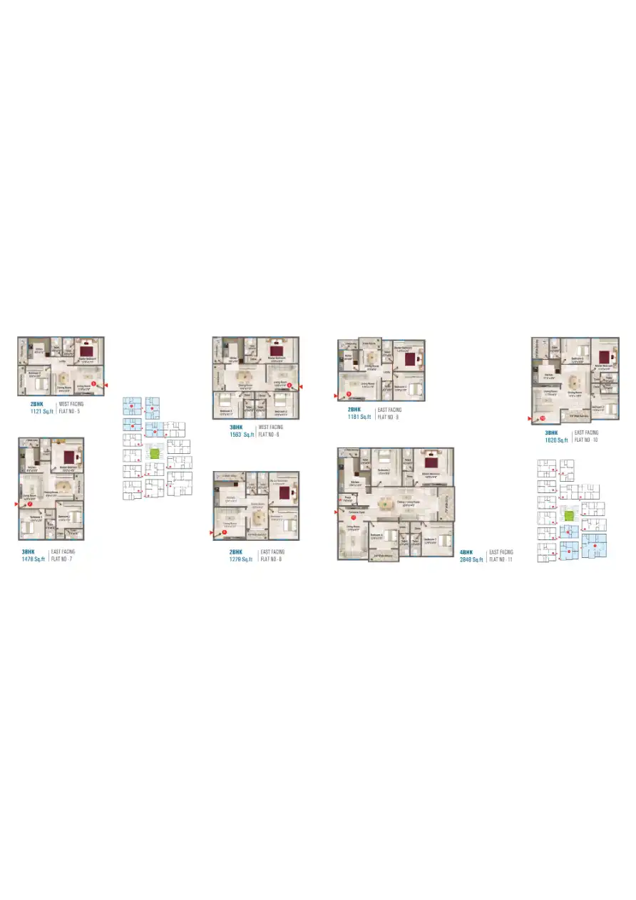 Sai Prasan Floor Plans & Layout