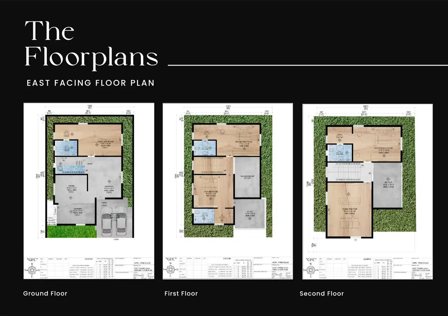 Sark Prime North Meadows-1 Floor Plans & Layout
