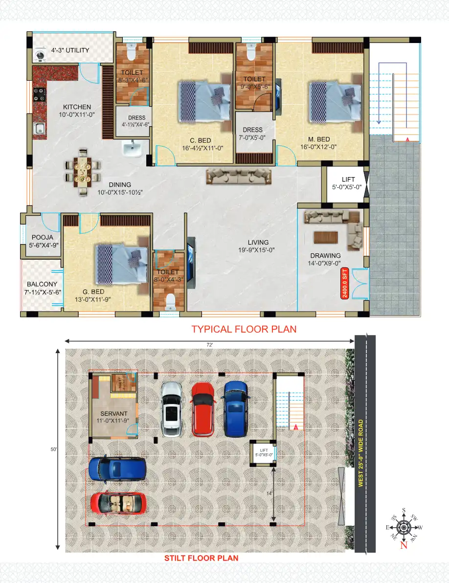 Sky Homes Floor Plans & Layout