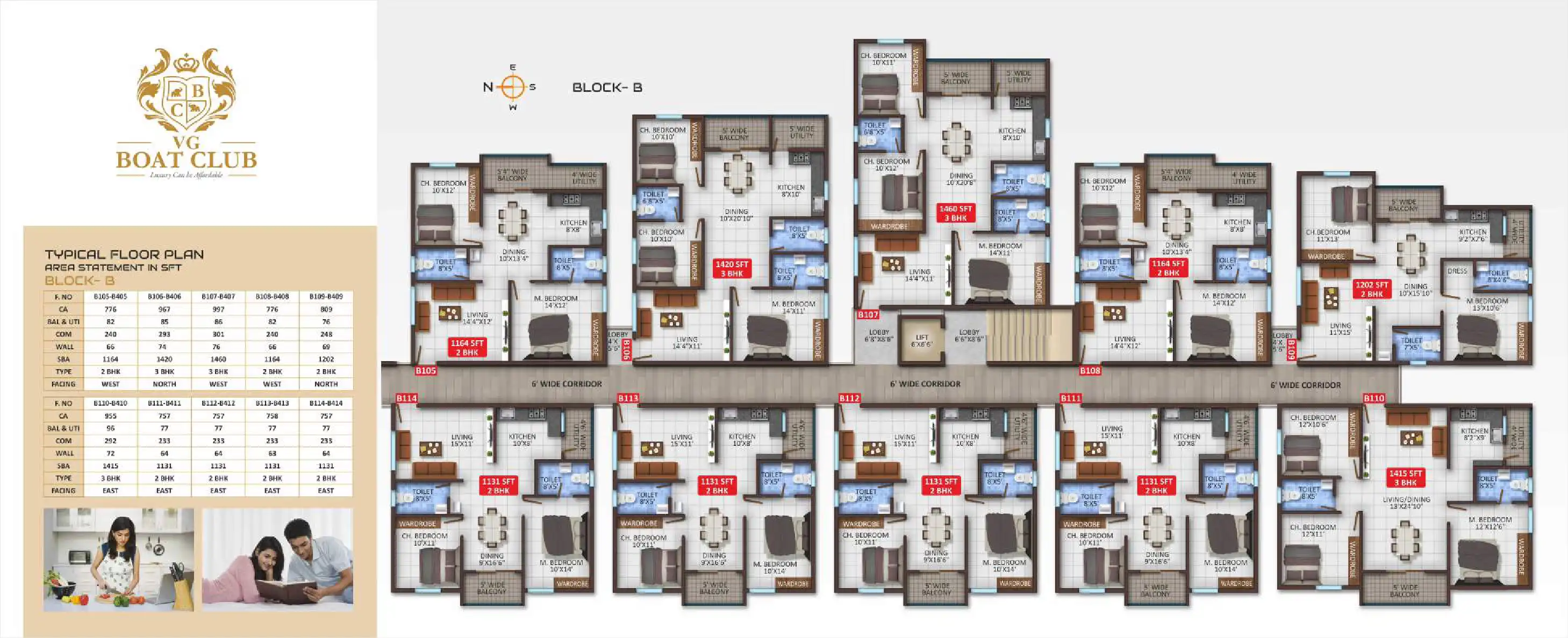 The Boat Club Floor Plans & Layout
