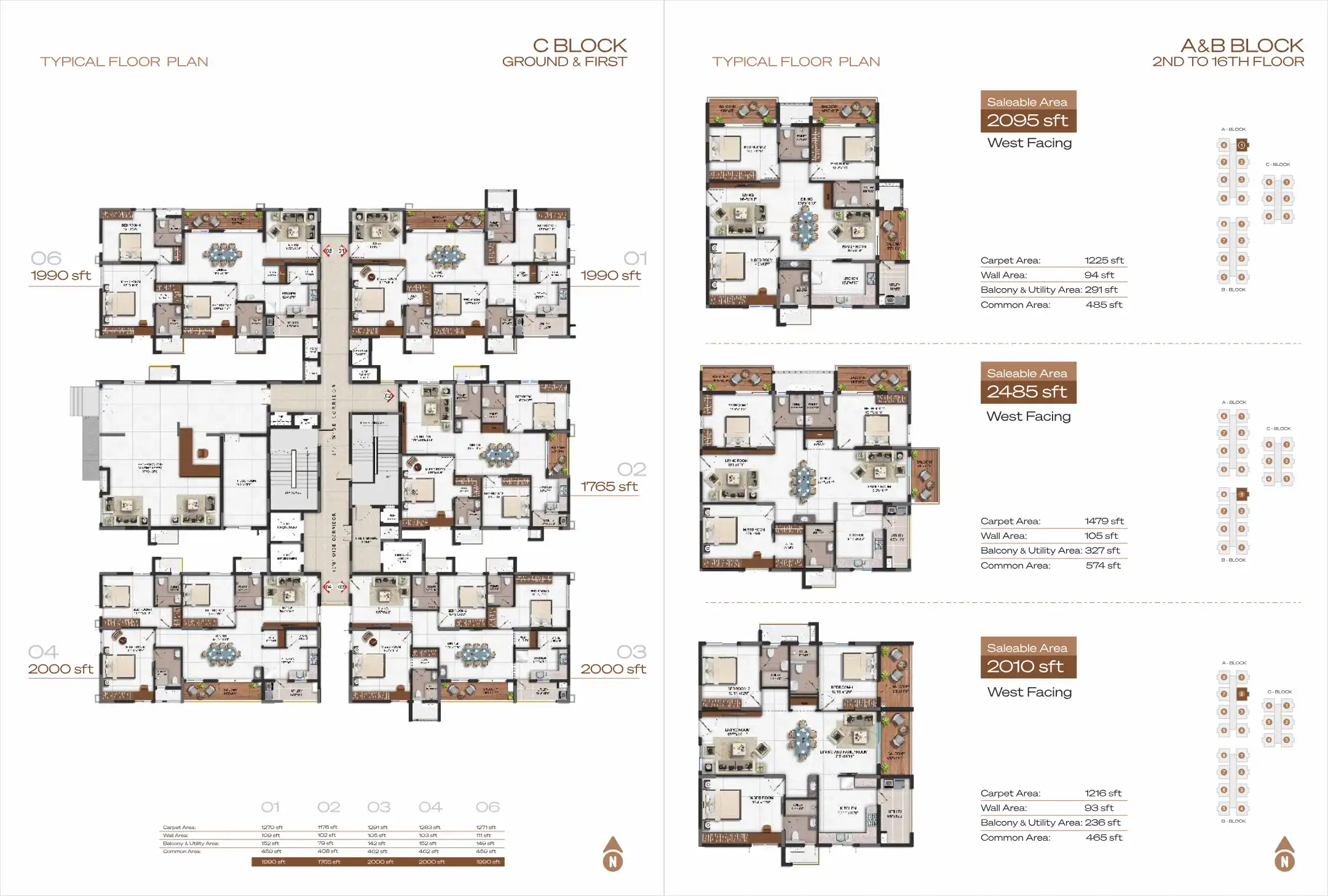 Vajram Ixora Floor Plans & Layout