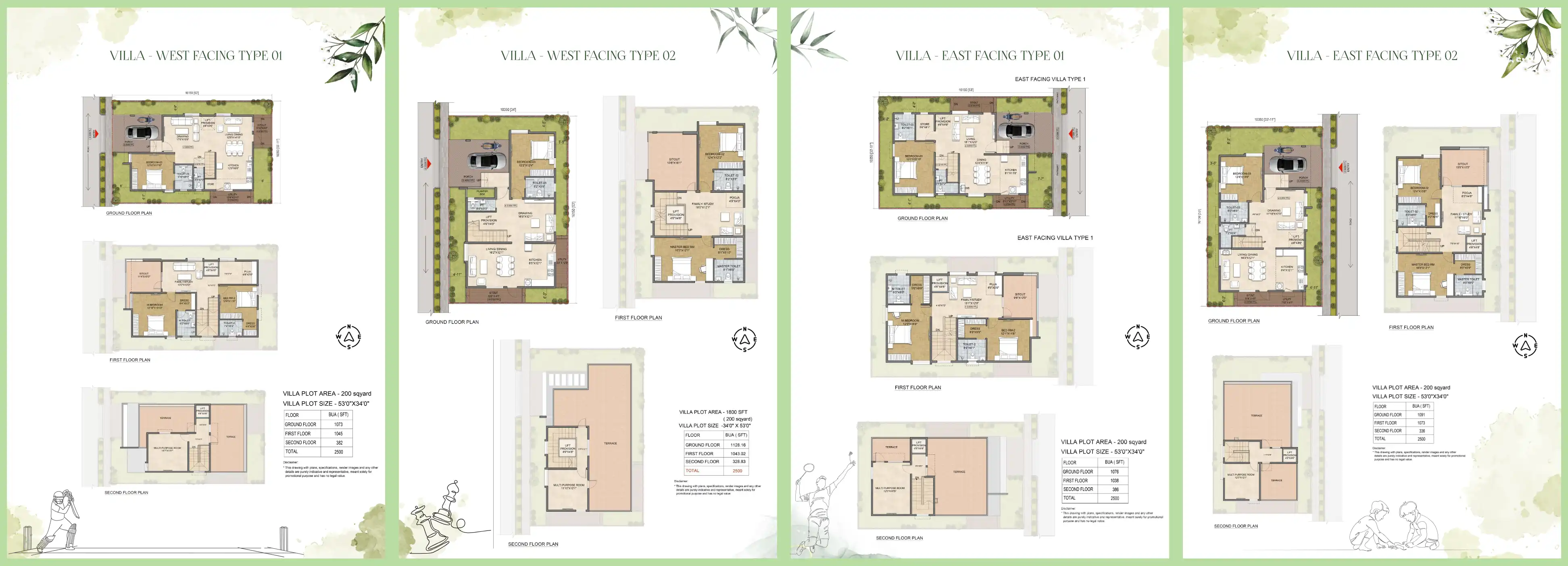 Sansa County Floor Plans & Layout